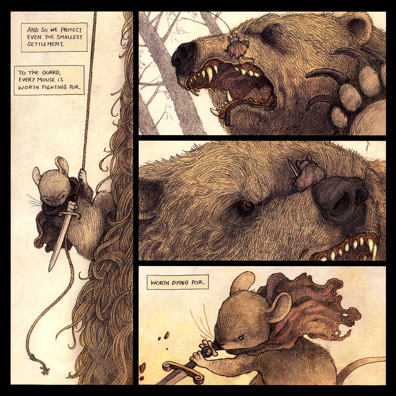 Read online Mouse Guard: Legends of the Guard comic -  Issue #2 - 10