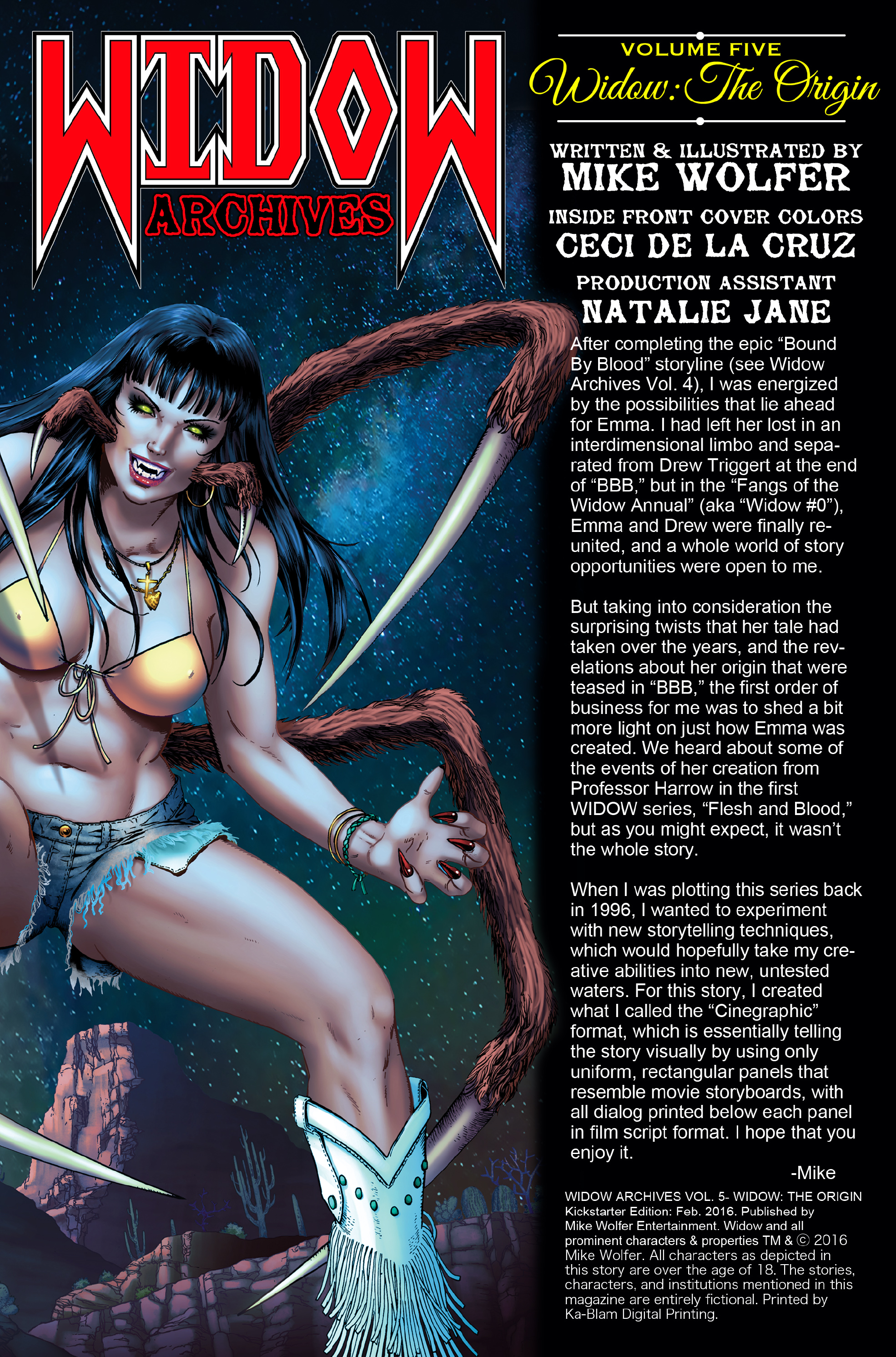 Read online Widow Archives comic -  Issue #5 - 4