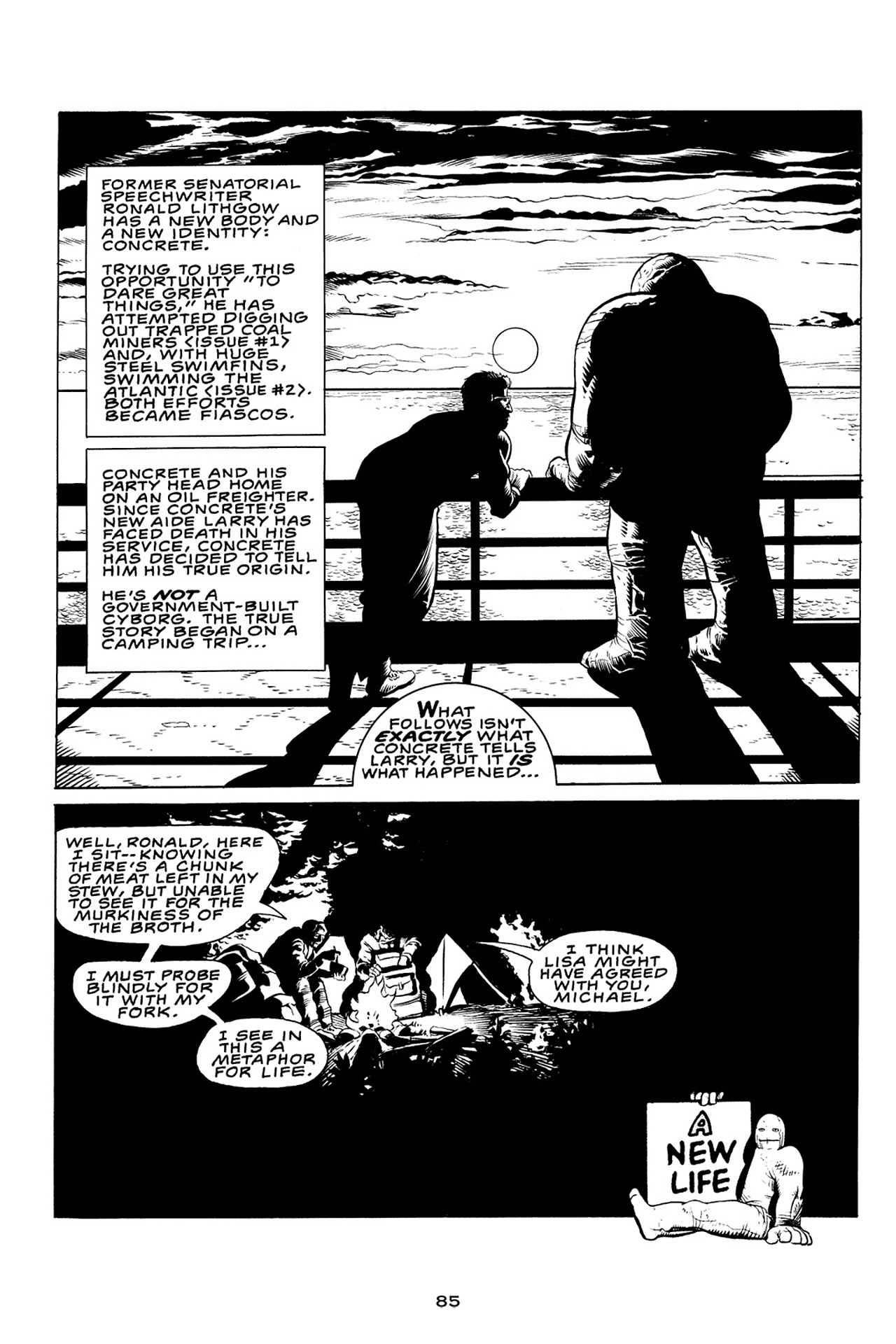 Read online Concrete (2005) comic -  Issue # TPB 1 - 86