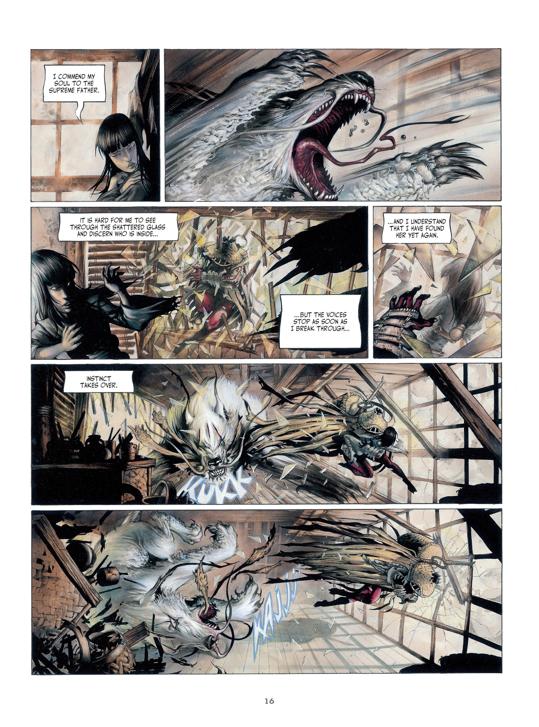 Read online Legends of the Pierced Veil: The Scarlet Blades comic -  Issue # TPB (Part 1) - 16