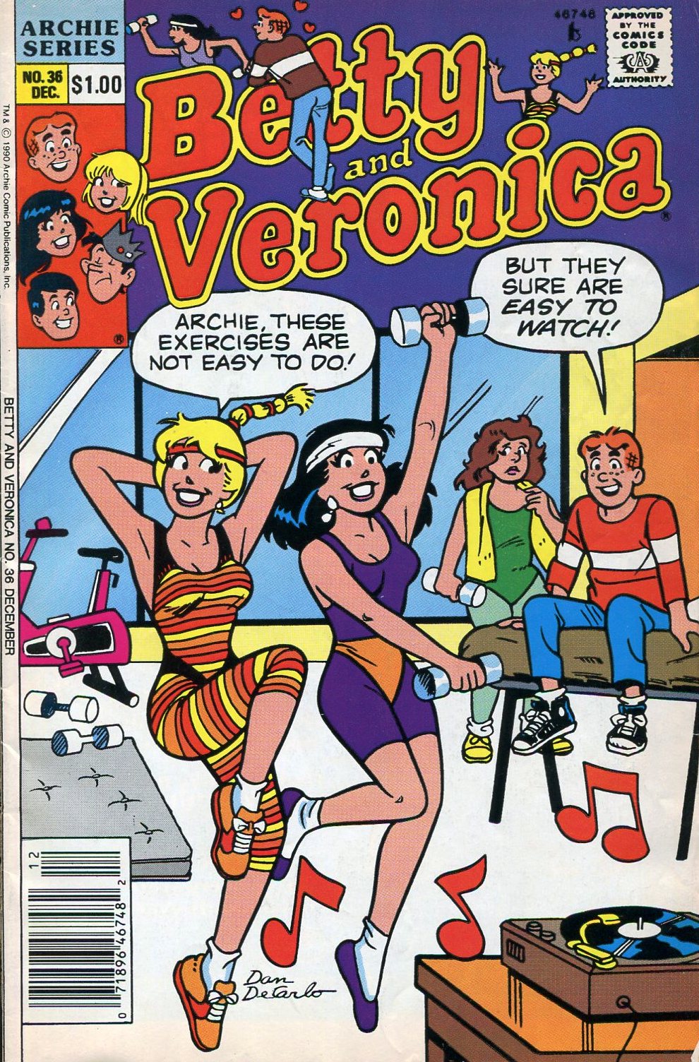 Read online Betty and Veronica (1987) comic -  Issue #36 - 1