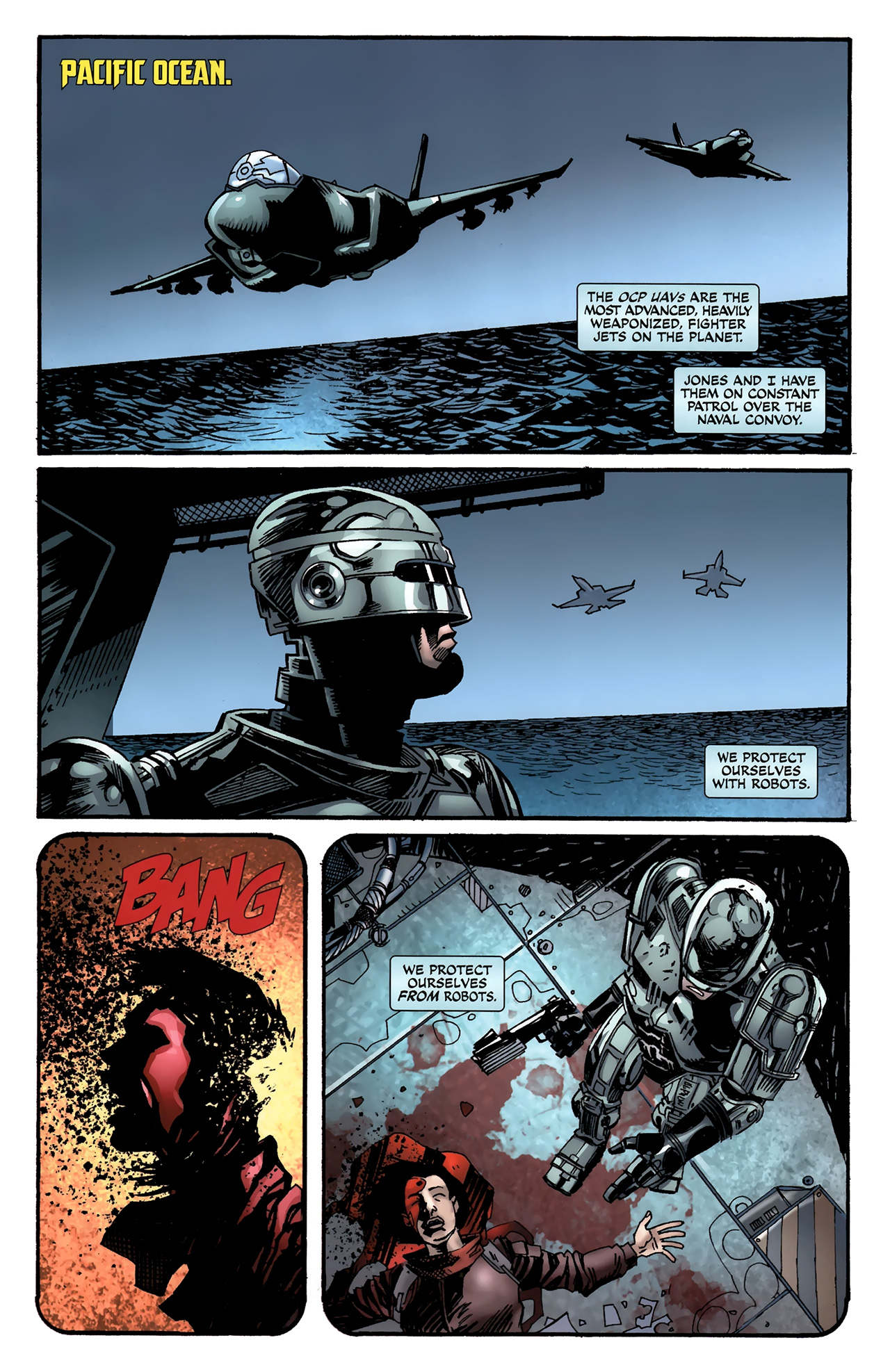 Read online Terminator/Robocop: Kill Human comic -  Issue #4 - 4