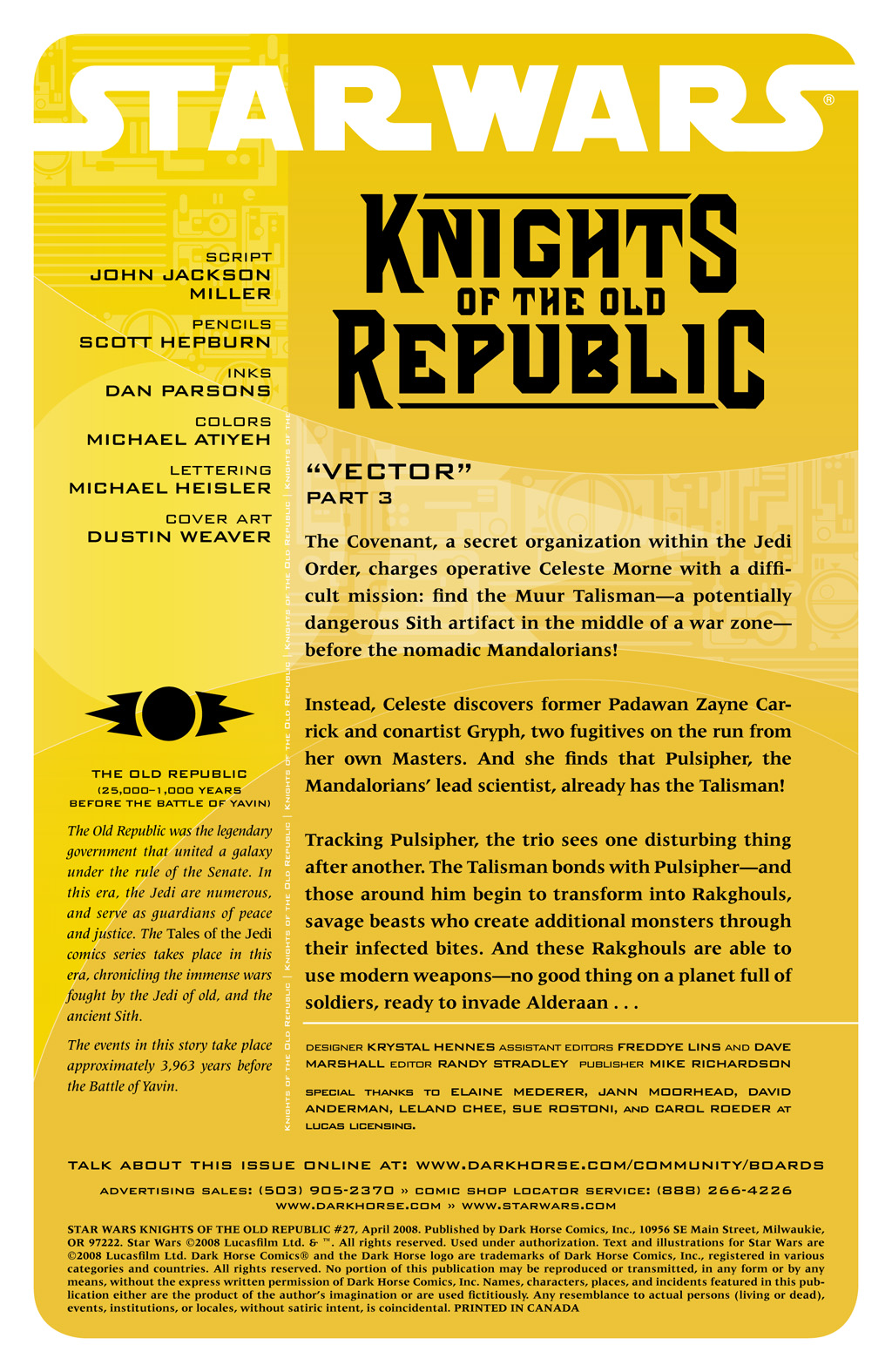 Read online Star Wars: Knights Of The Old Republic comic -  Issue #27 - 2