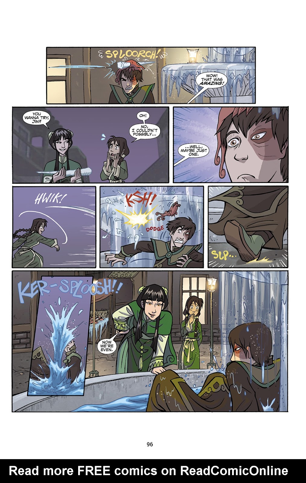 Nickelodeon Avatar: The Last Airbender - The Lost Adventures issue Full - Page 97
