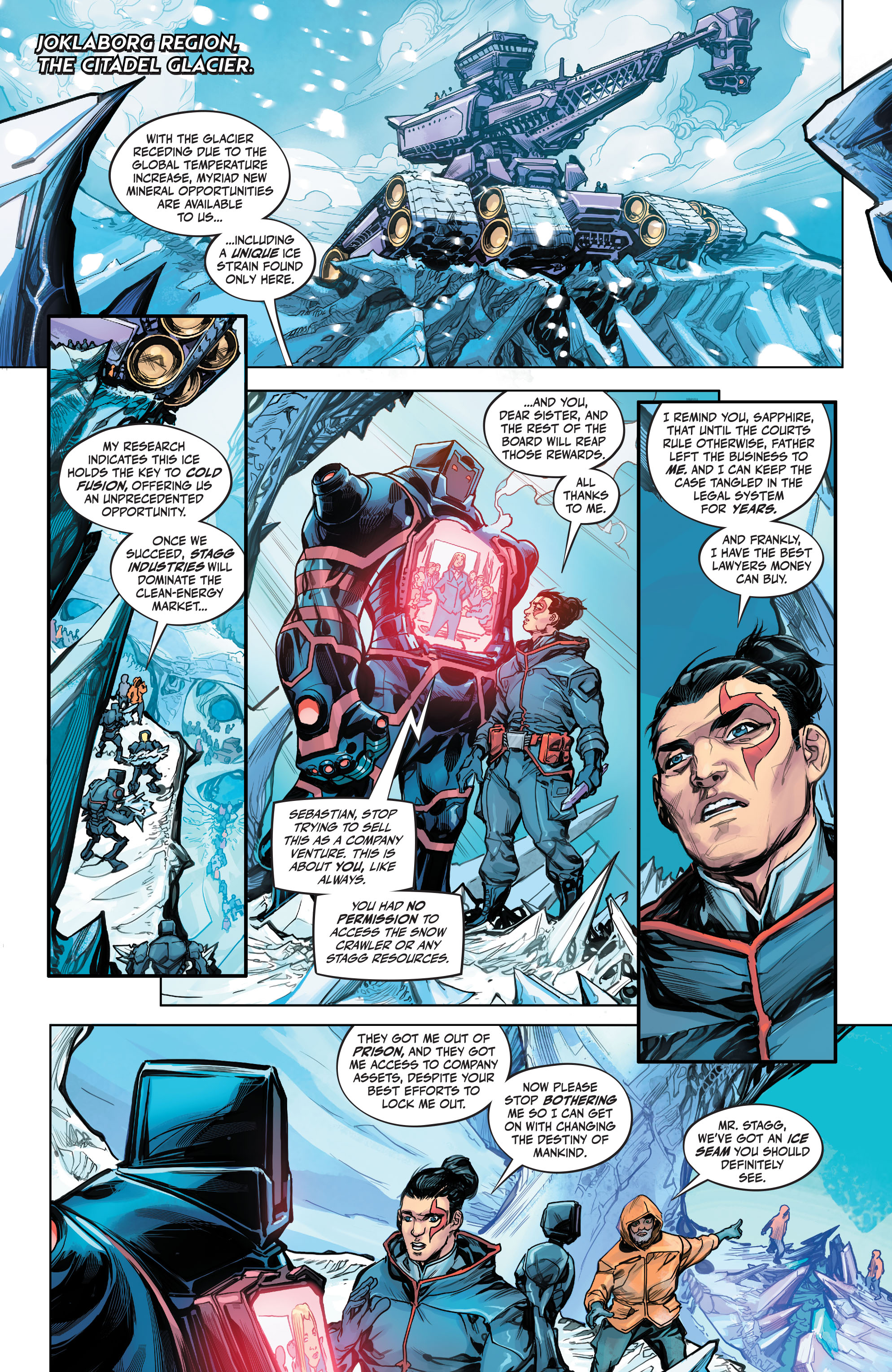 Read online Justice League: Endless Winter comic -  Issue #1 - 11