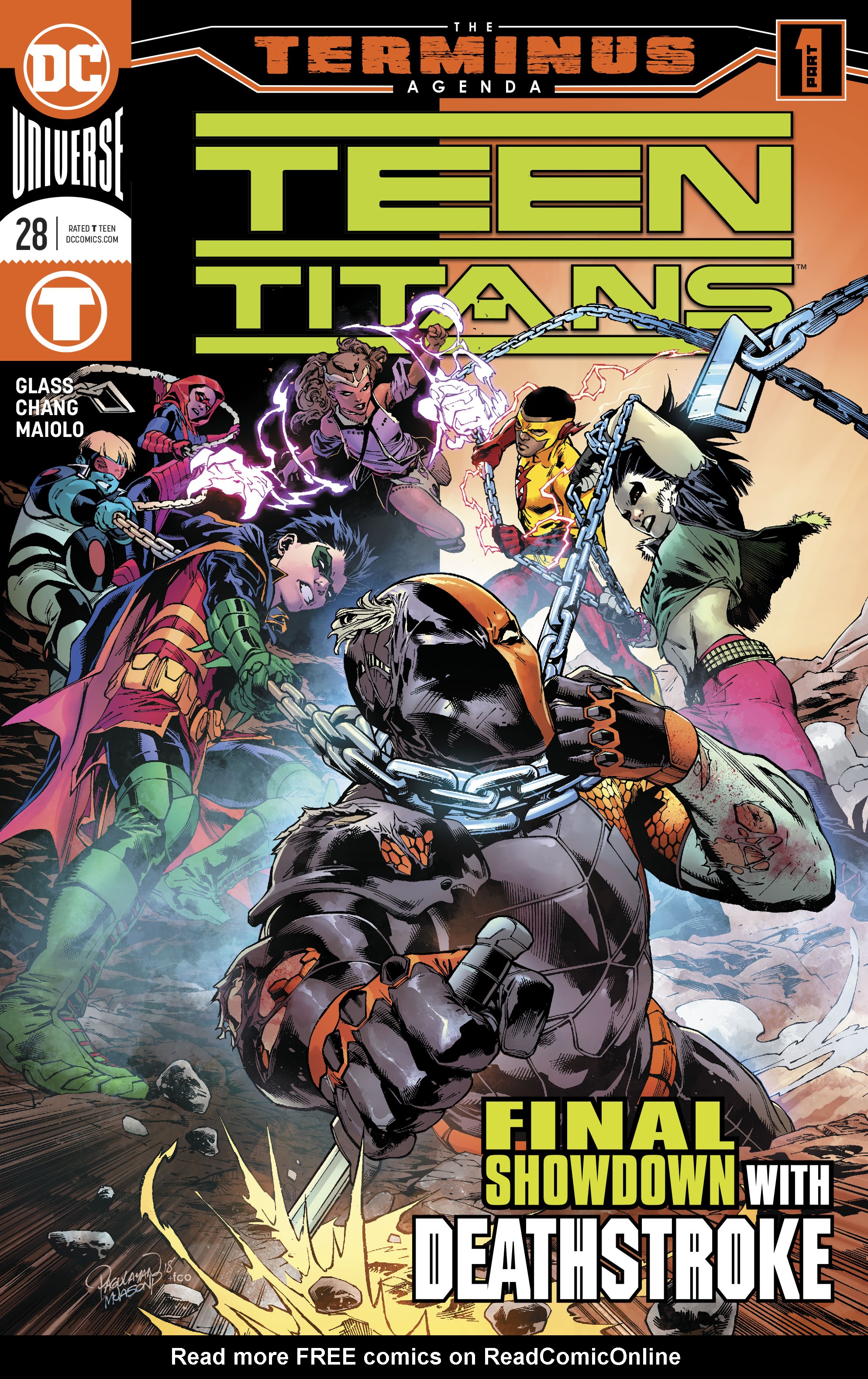 Read online Teen Titans (2016) comic -  Issue #28 - 1