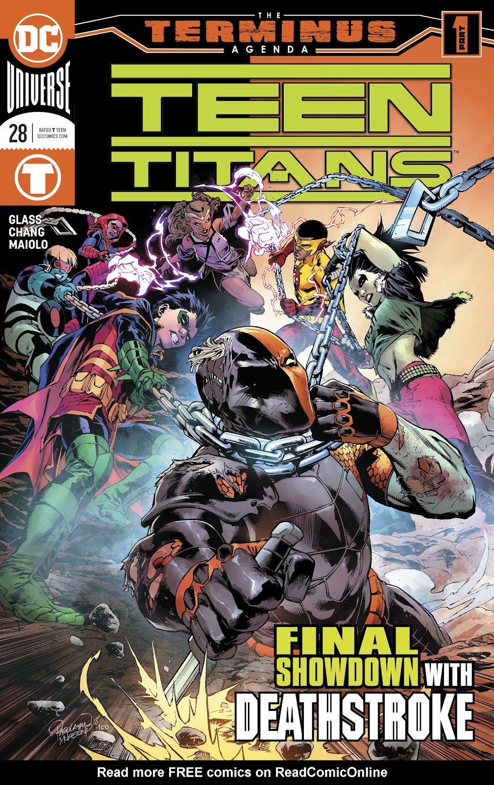 Teen Titans (2016) issue 28 - Page 1