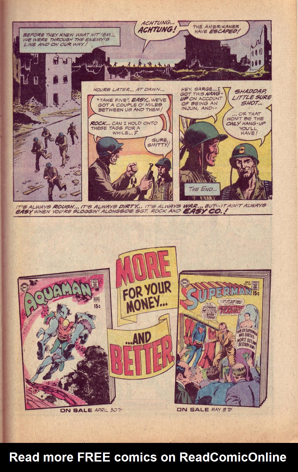 Read online Our Army at War (1952) comic -  Issue #221 - 21