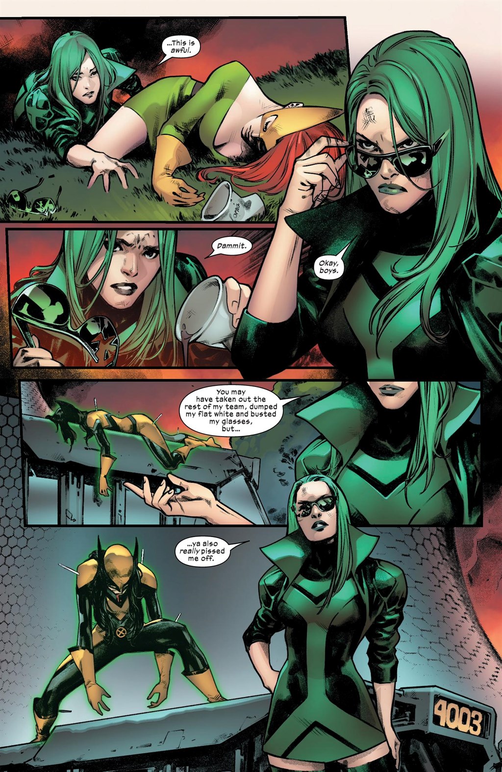 Read online Trials Of X comic -  Issue # TPB 8 - 32