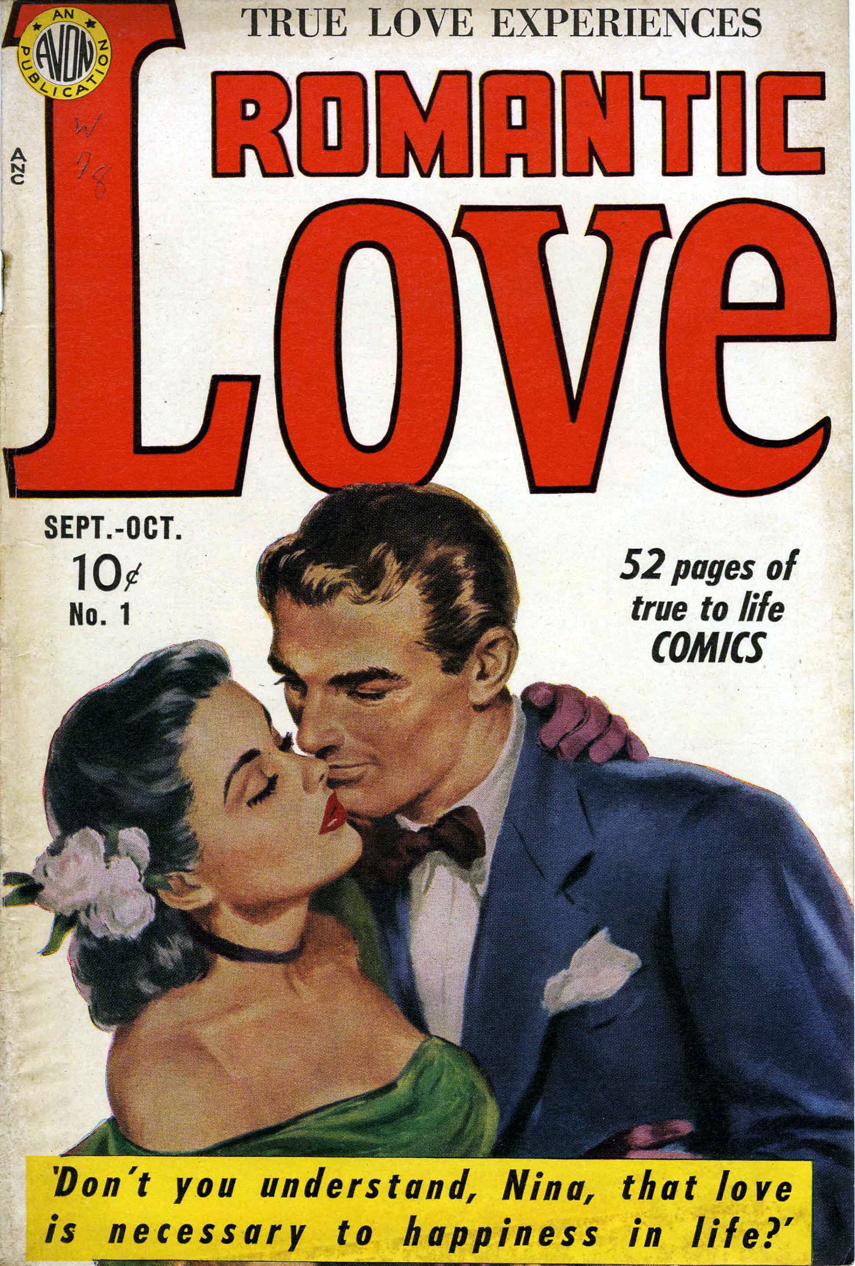 Read online Romantic Love comic -  Issue #1 - 1