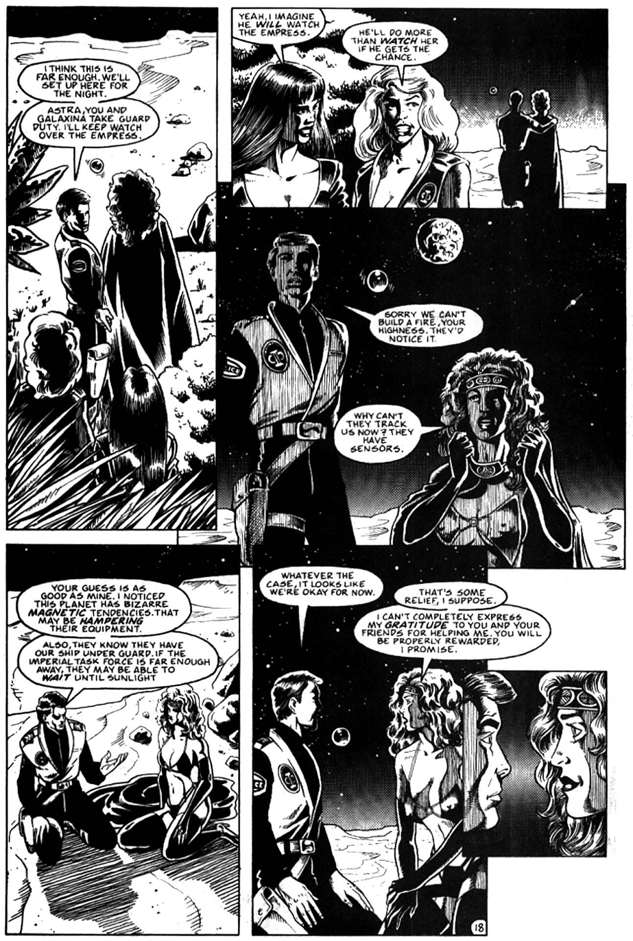 Read online Galaxina comic -  Issue #4 - 21