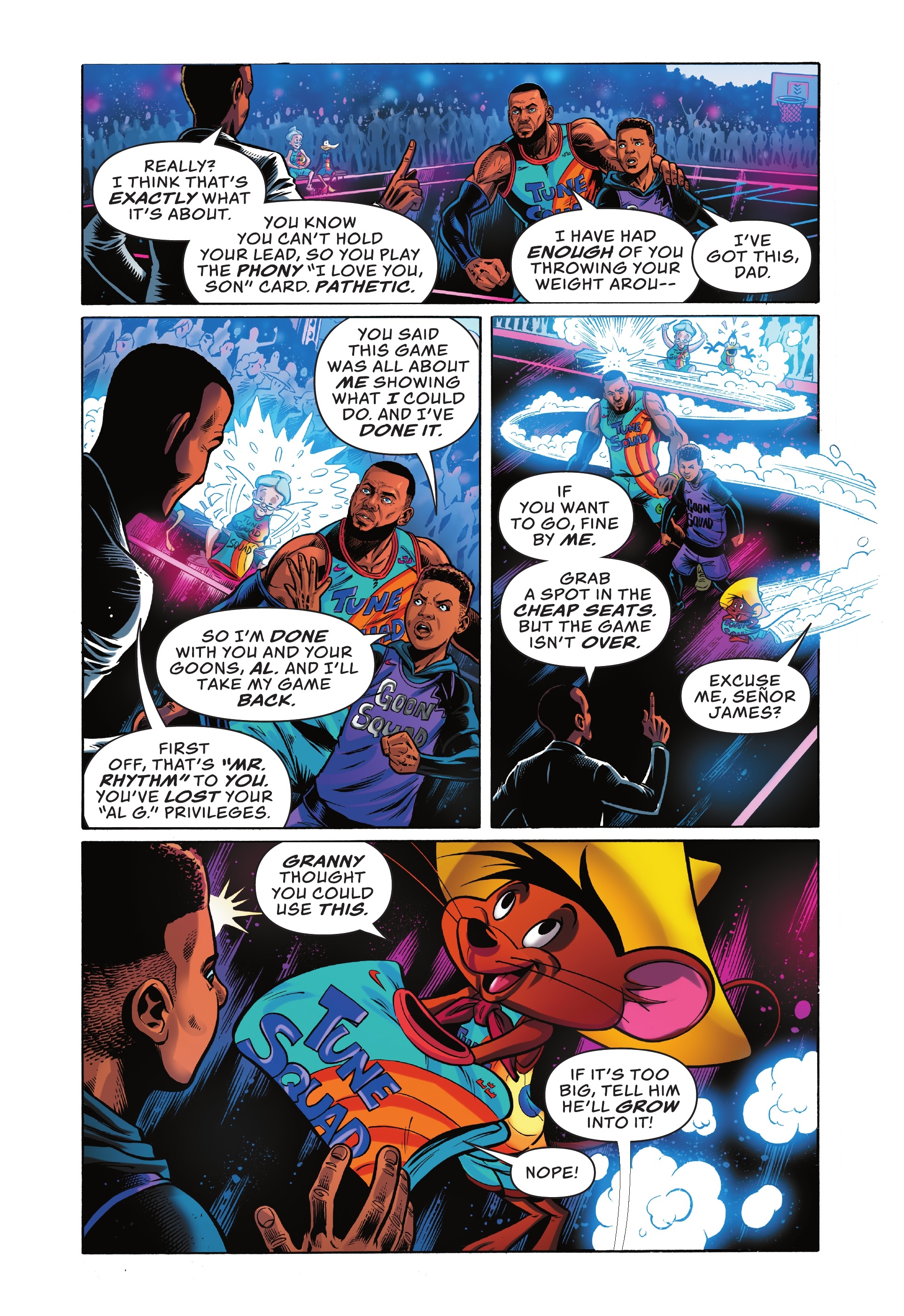 Read online Space Jam: A New Legacy comic -  Issue # TPB - 119