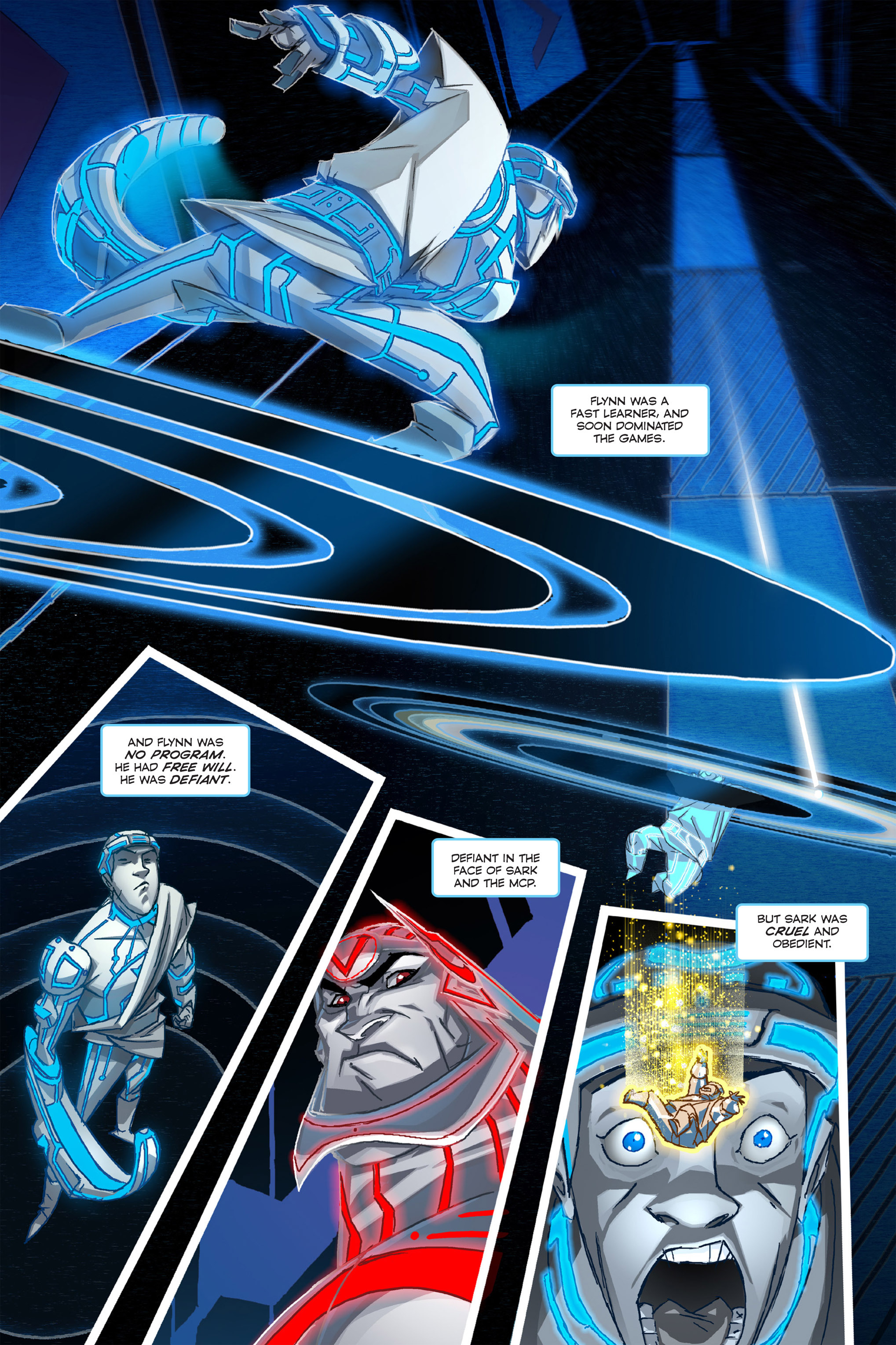 Read online TRON: Betrayal comic -  Issue # TPB - 5