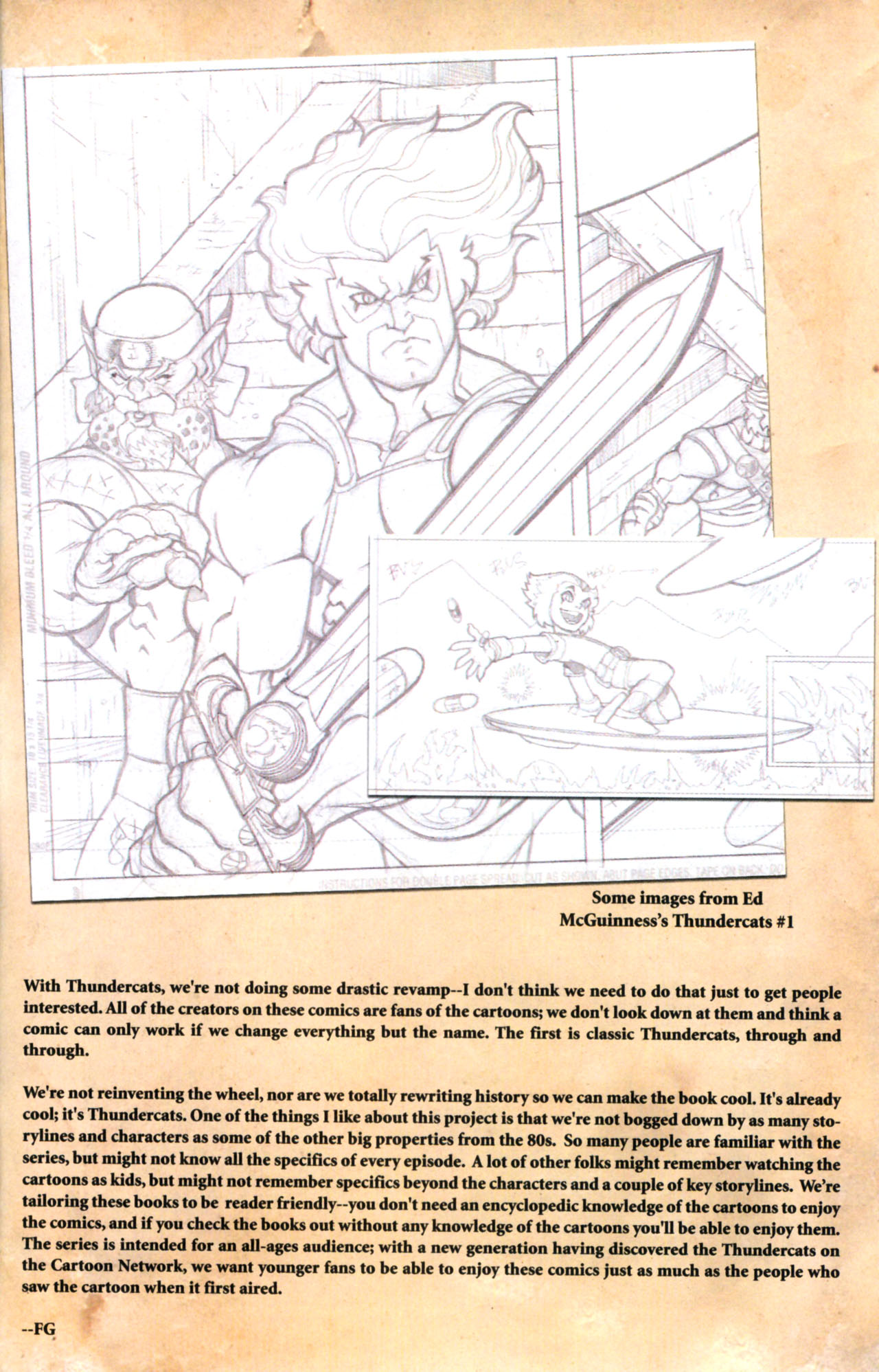Read online ThunderCats (2002) comic -  Issue #0 - 20