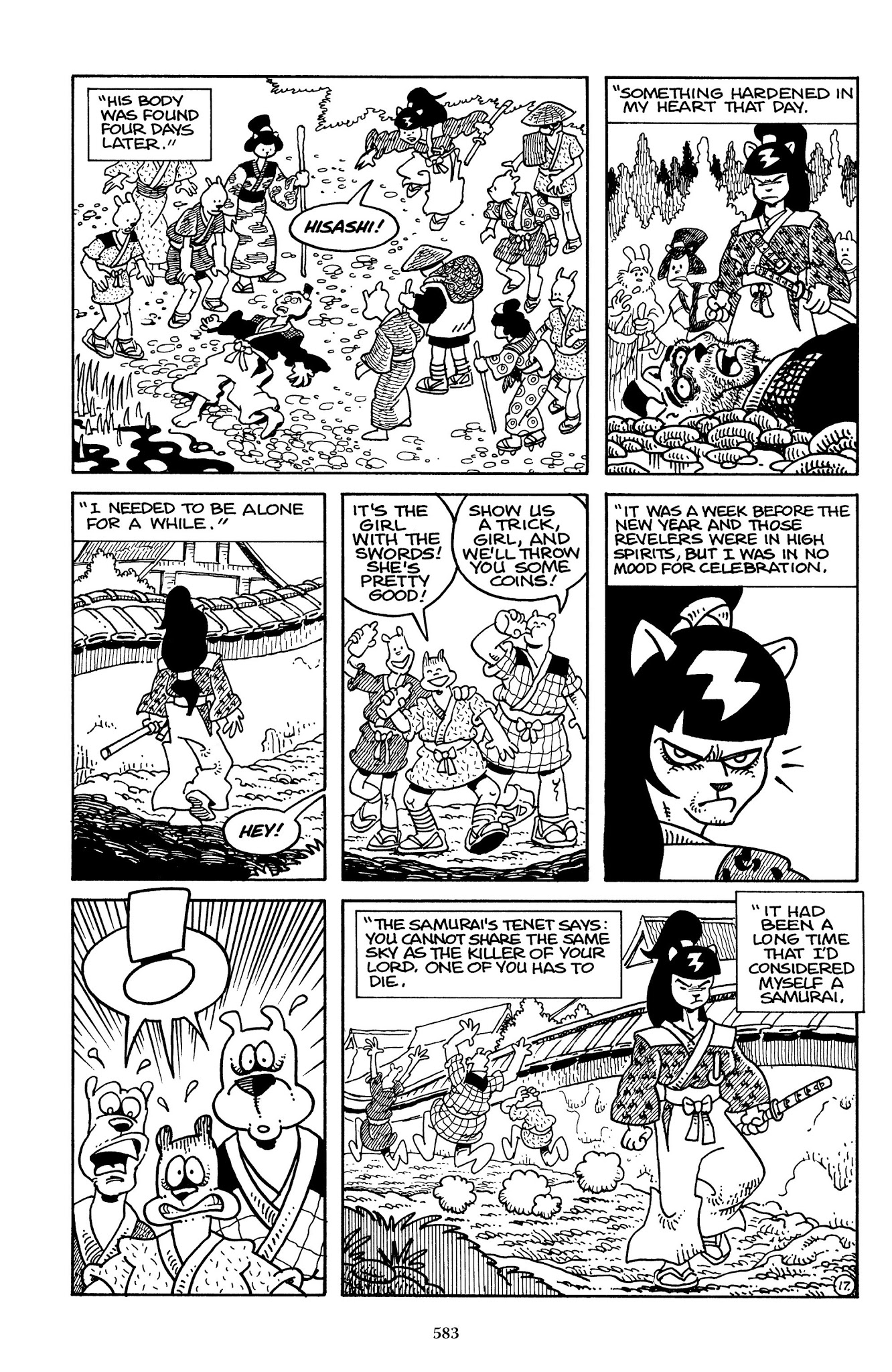 Read online The Usagi Yojimbo Saga comic -  Issue # TPB 1 - 570