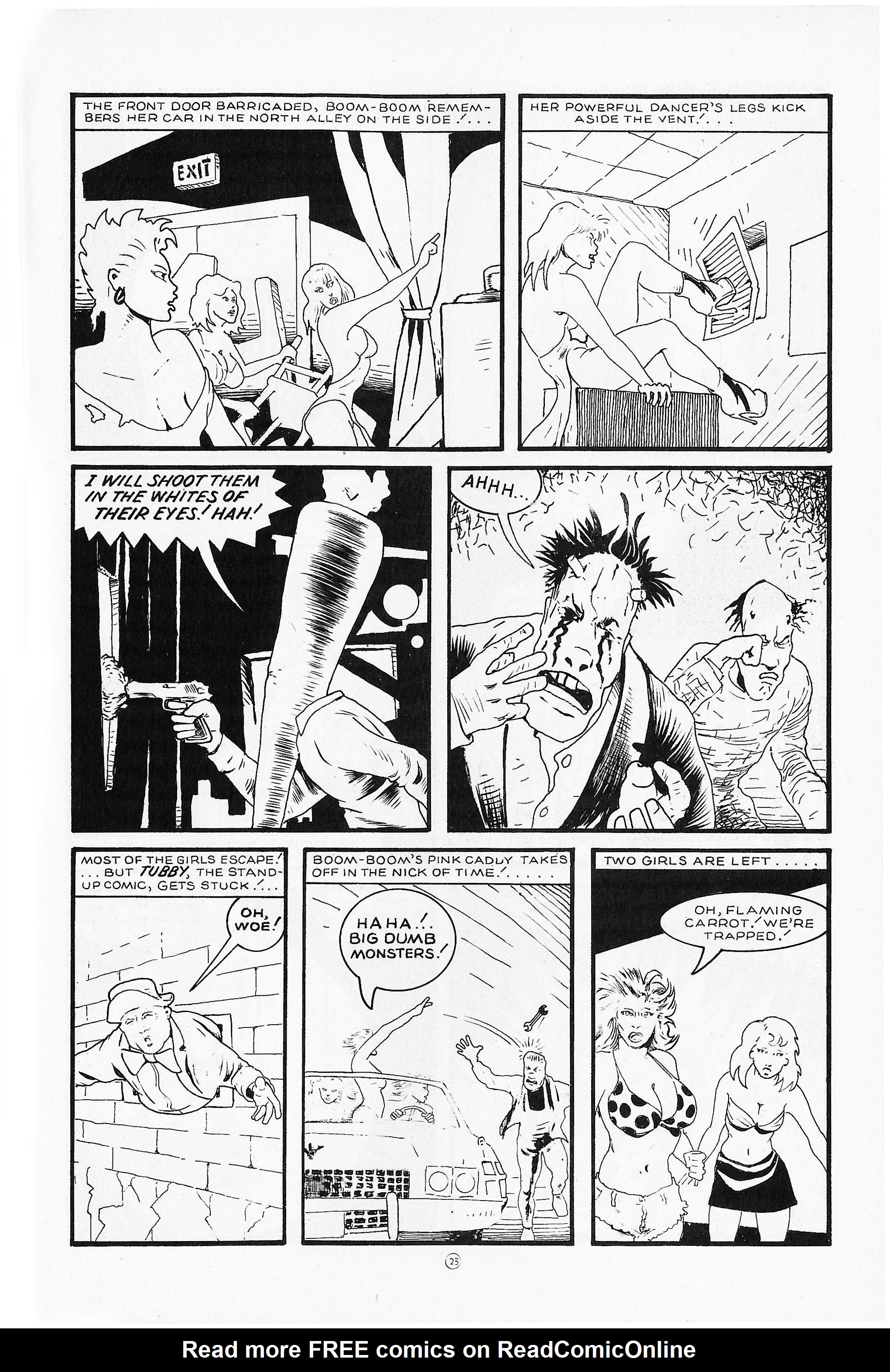 Read online Flaming Carrot Comics (1984) comic -  Issue #10 - 25