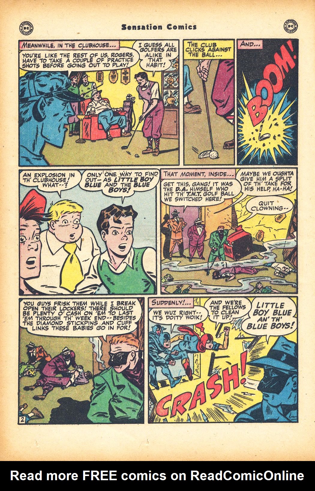 Read online Sensation (Mystery) Comics comic -  Issue #78 - 18