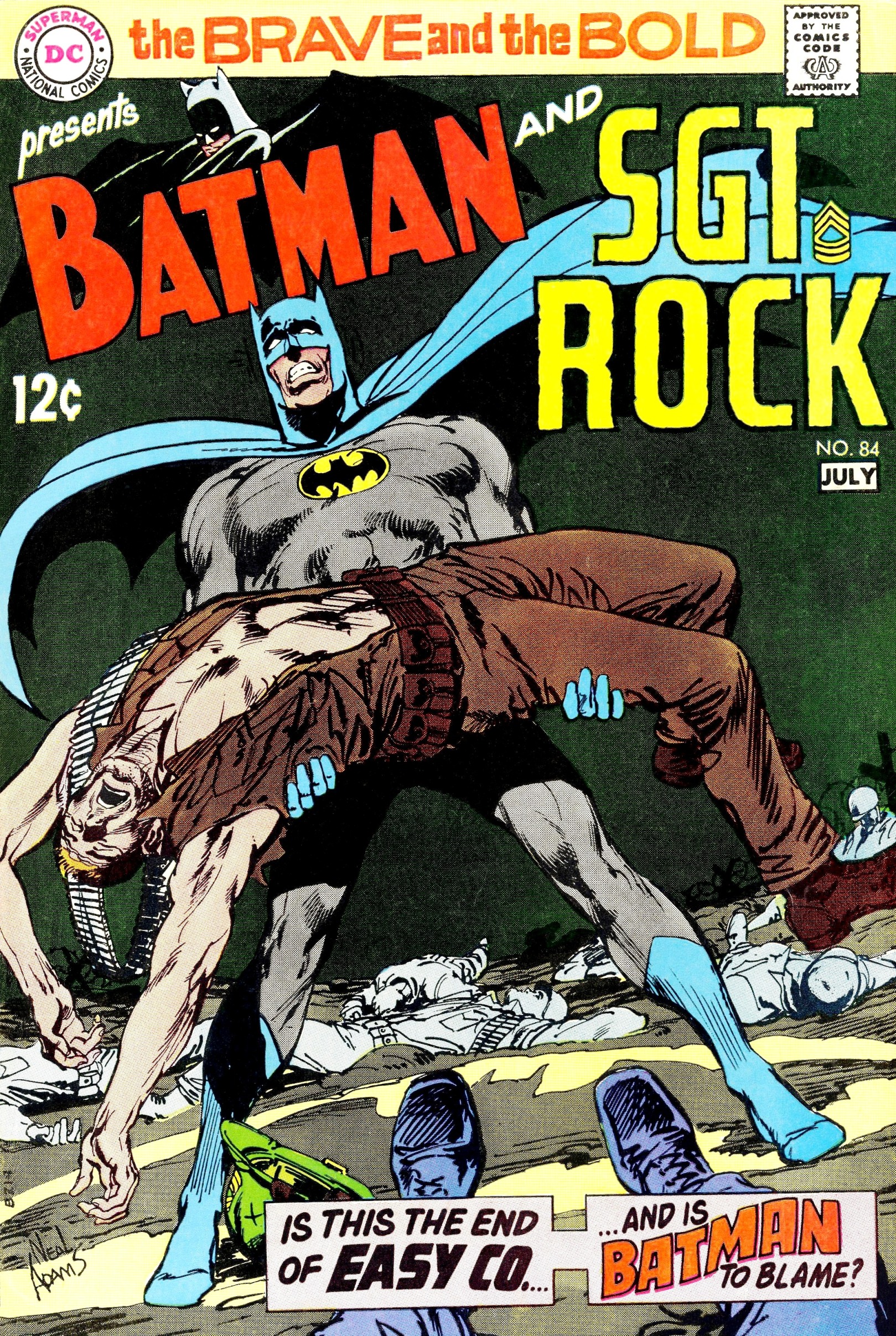 Read online The Brave and the Bold (1955) comic -  Issue #84 - 1