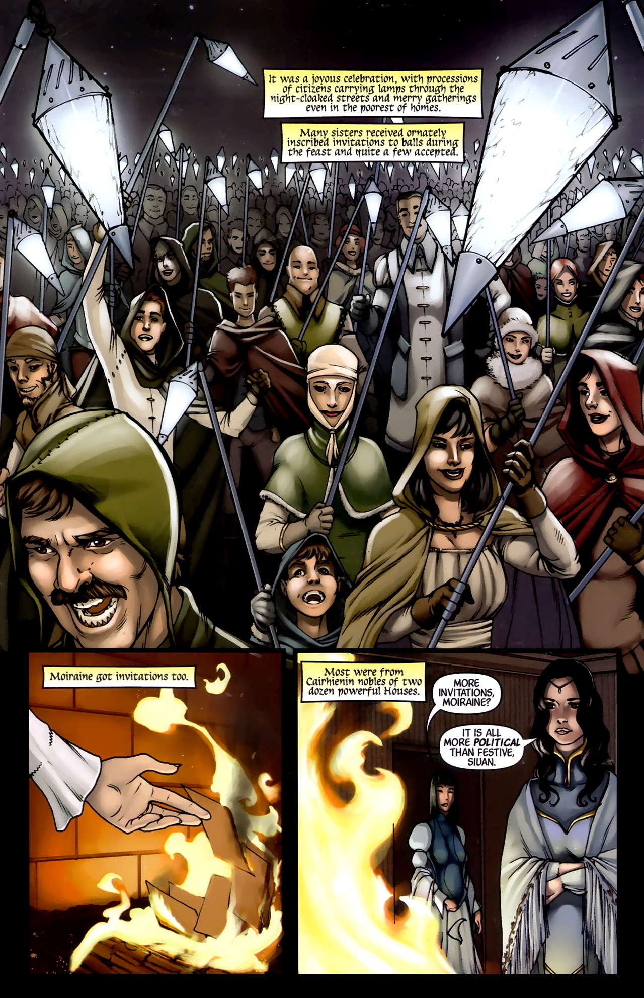 Read online Robert Jordan's The Wheel of Time: New Spring comic -  Issue #5 - 13