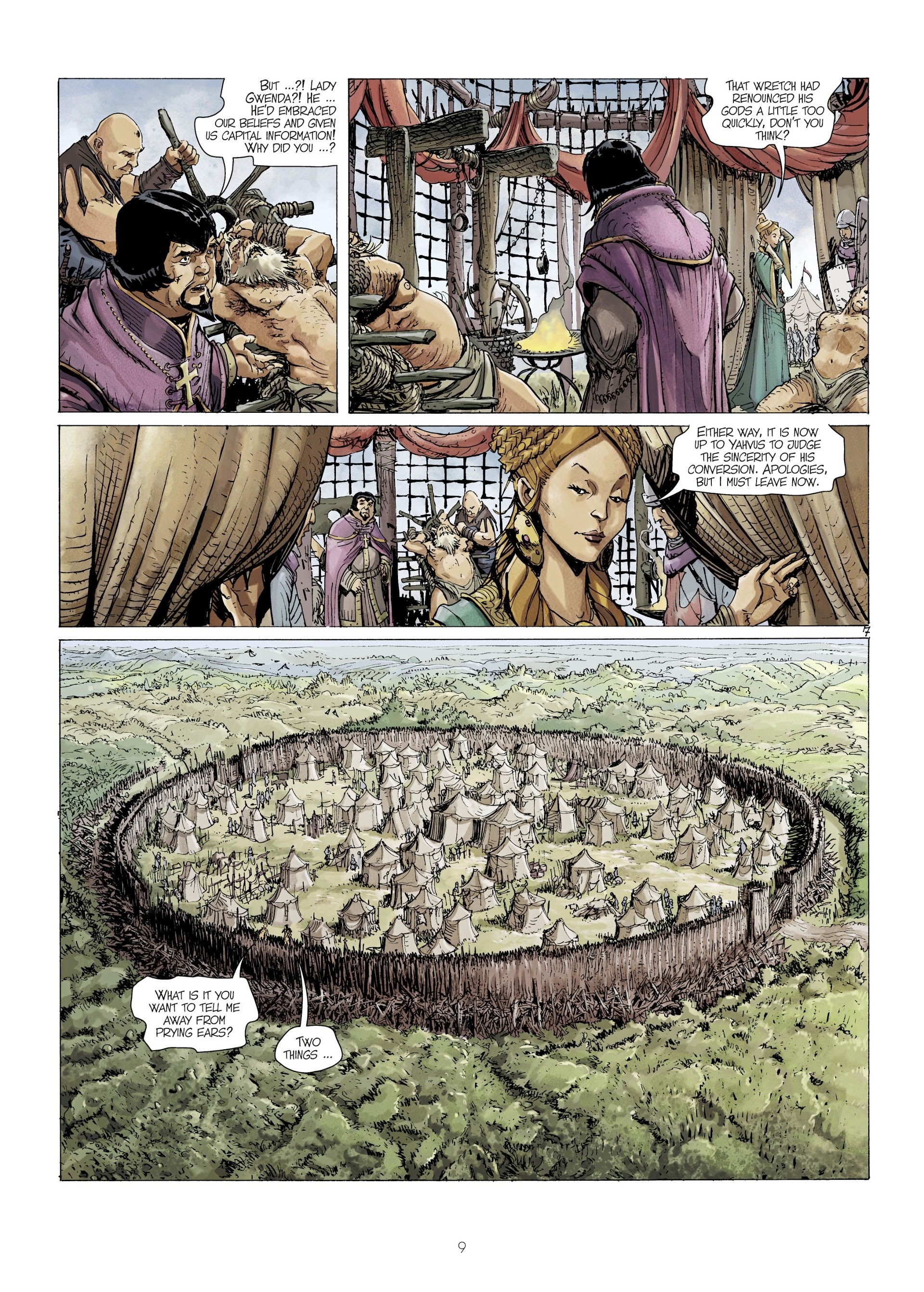 Read online Kriss of Valnor: Red as the Raheborg comic -  Issue # Full - 11
