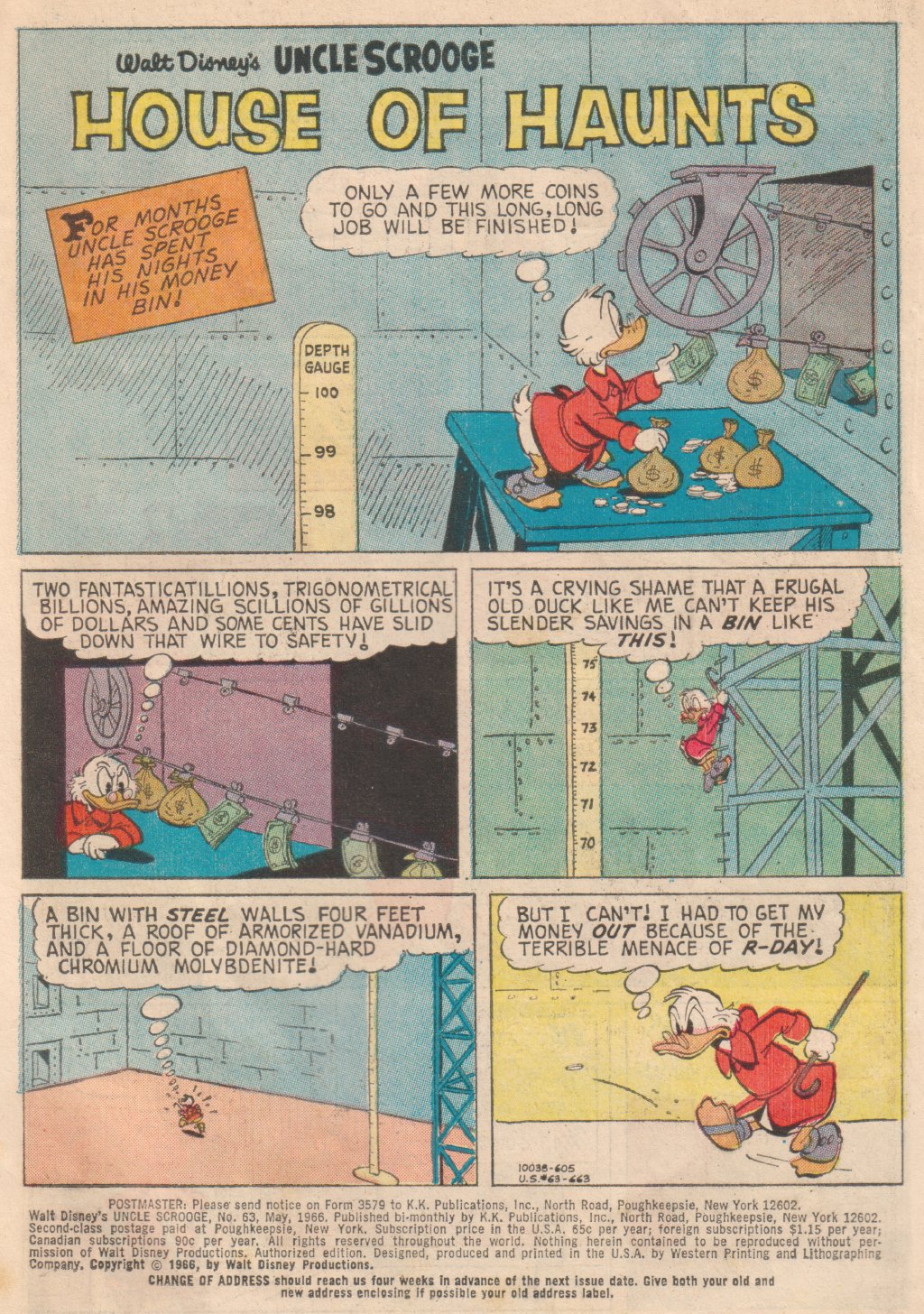 Read online Uncle Scrooge (1953) comic -  Issue #63 - 3