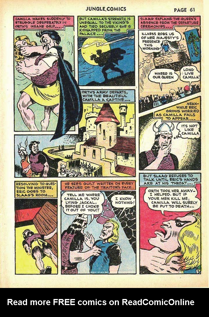 Read online Jungle Comics comic -  Issue #25 - 63