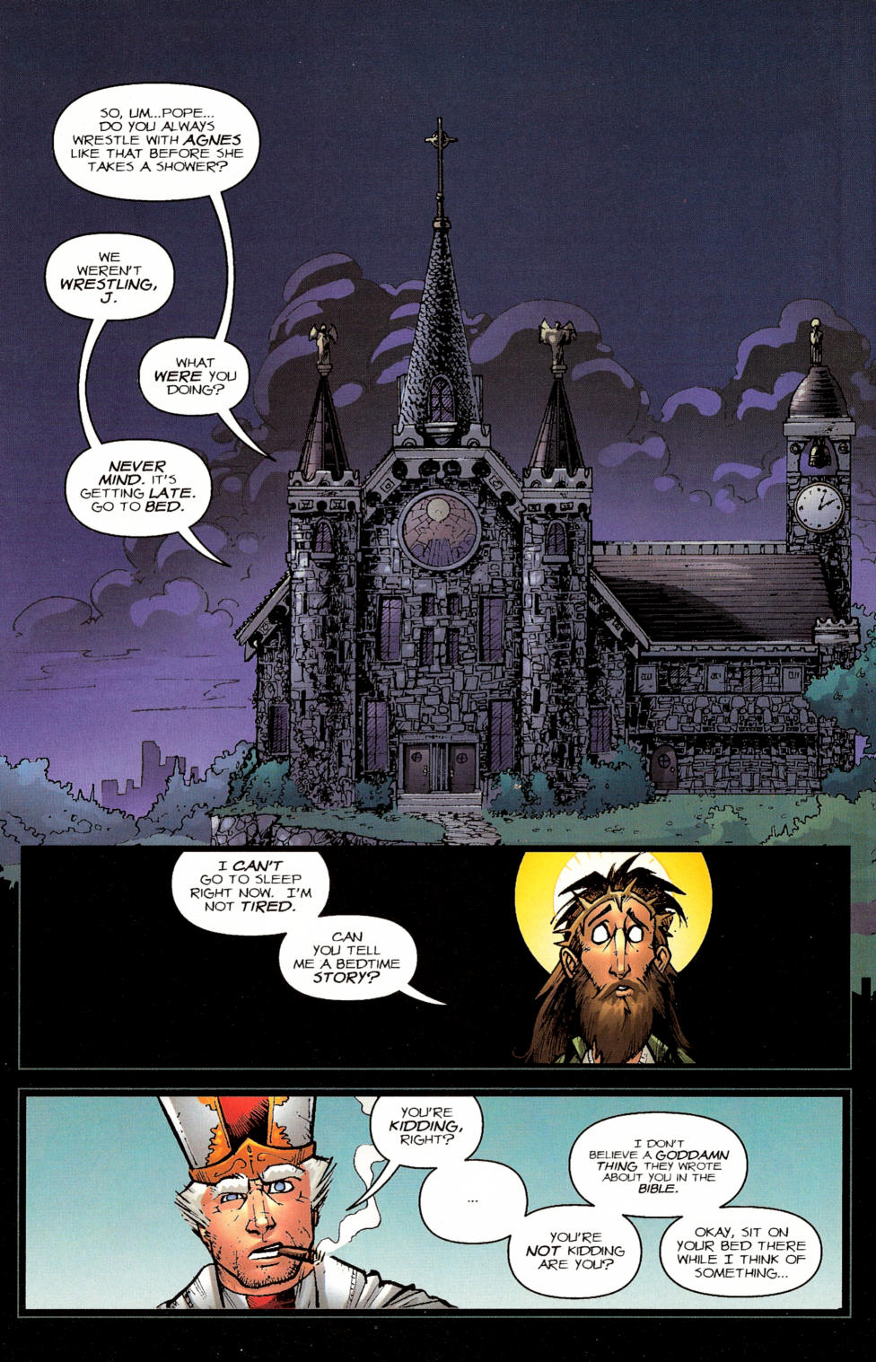 Read online Battle Pope comic -  Issue #9 - 9