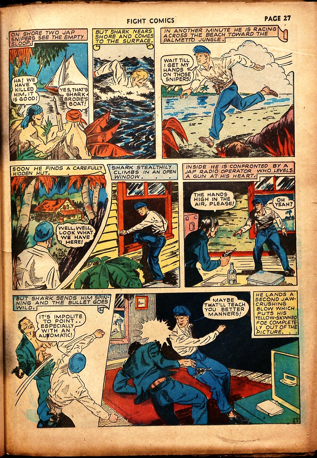 Read online Fight Comics comic -  Issue #17 - 30