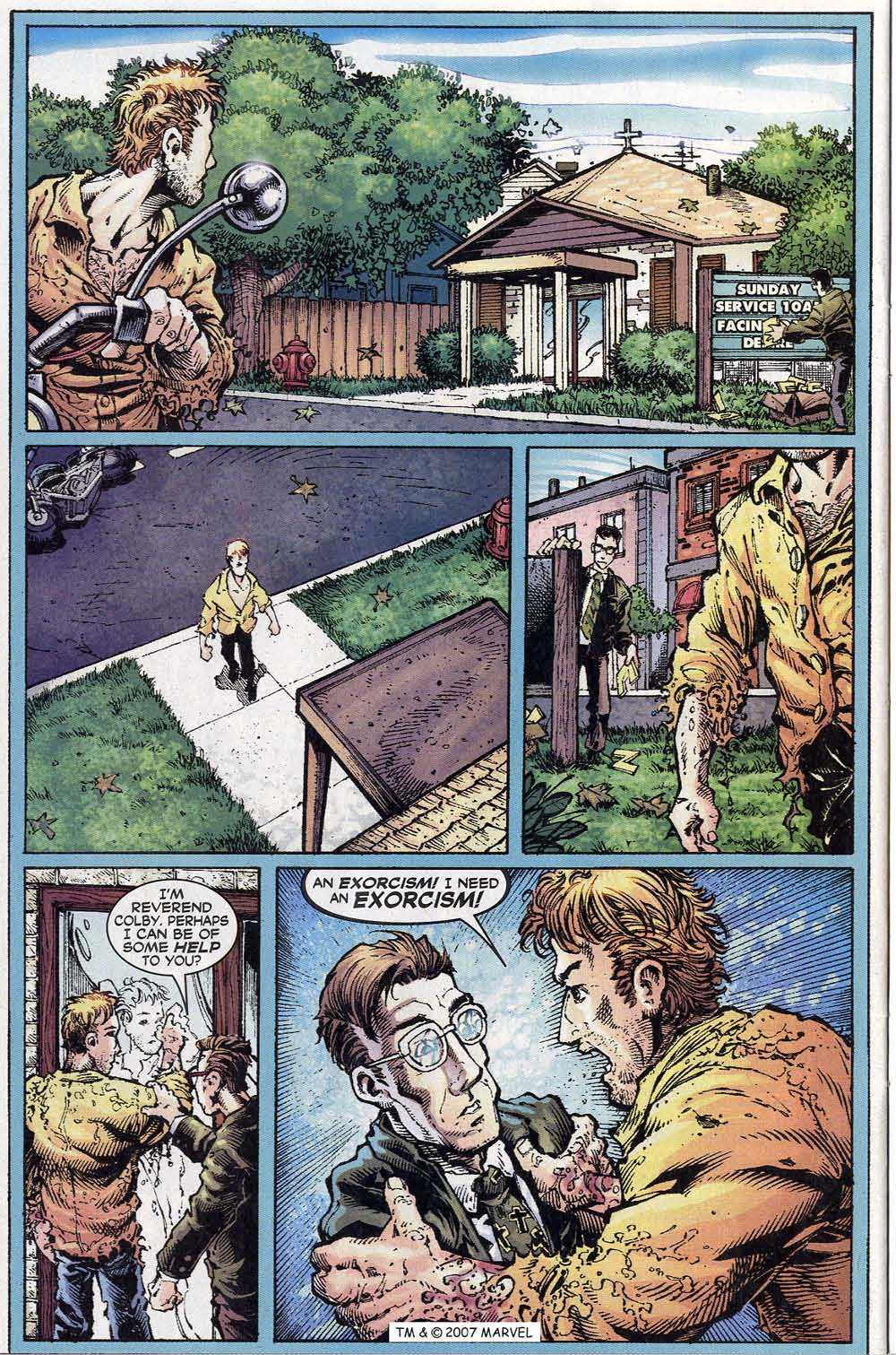 Read online Ghost Rider (2001) comic -  Issue #2 - 17