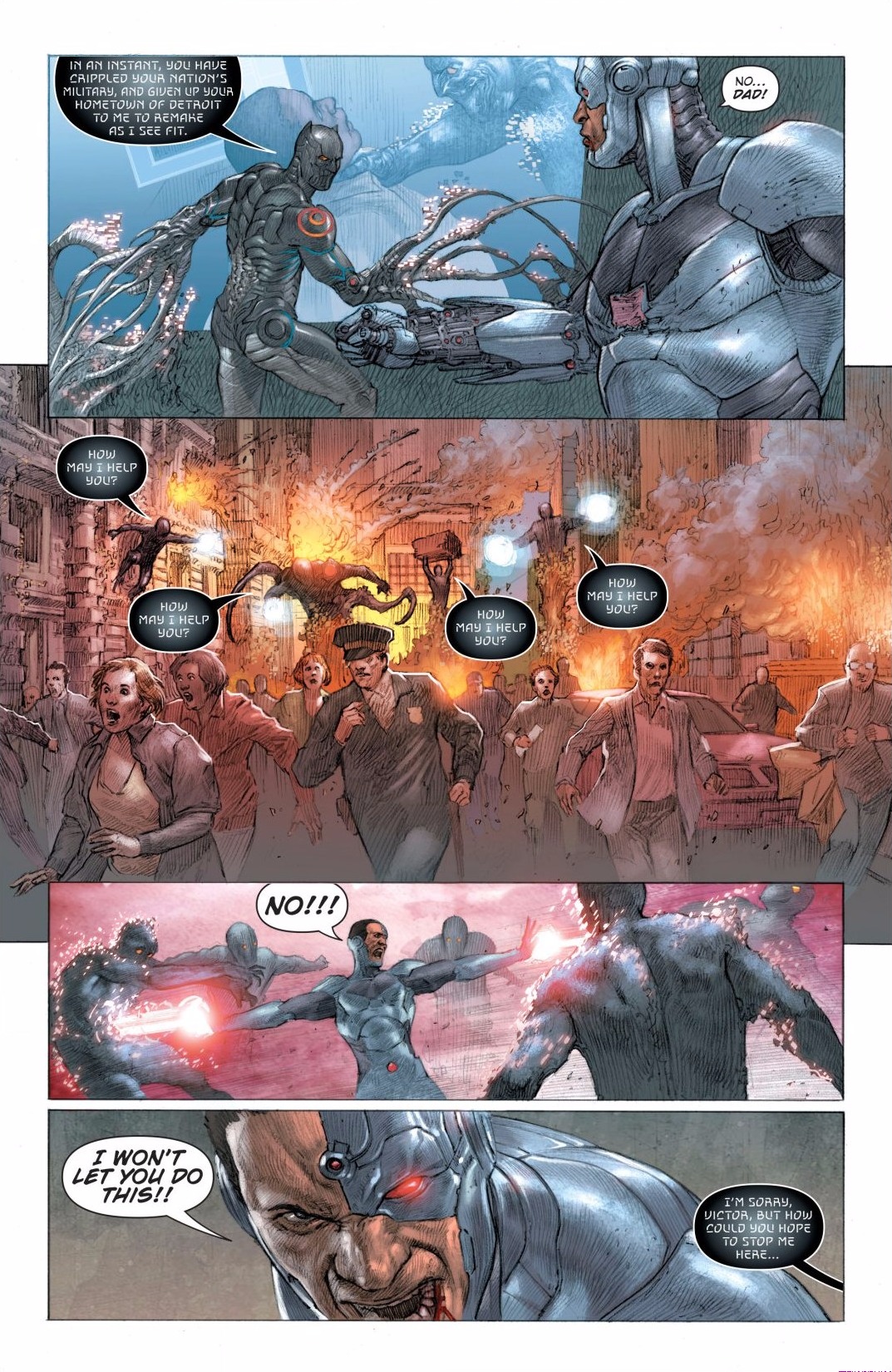 Read online Batman: The Murder Machine comic -  Issue # Full - 17