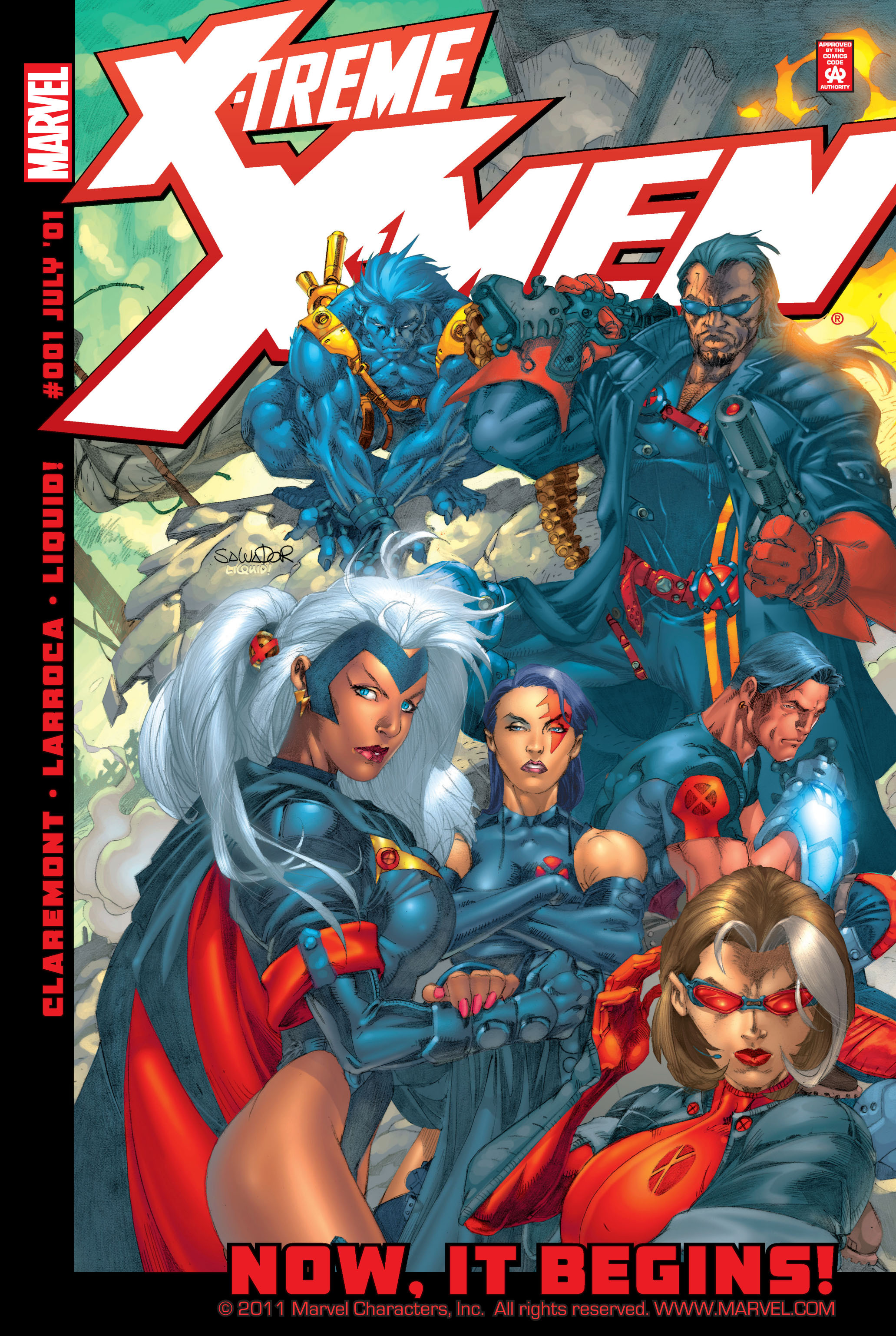 Read online X-Treme X-Men (2001) comic -  Issue #1 - 1