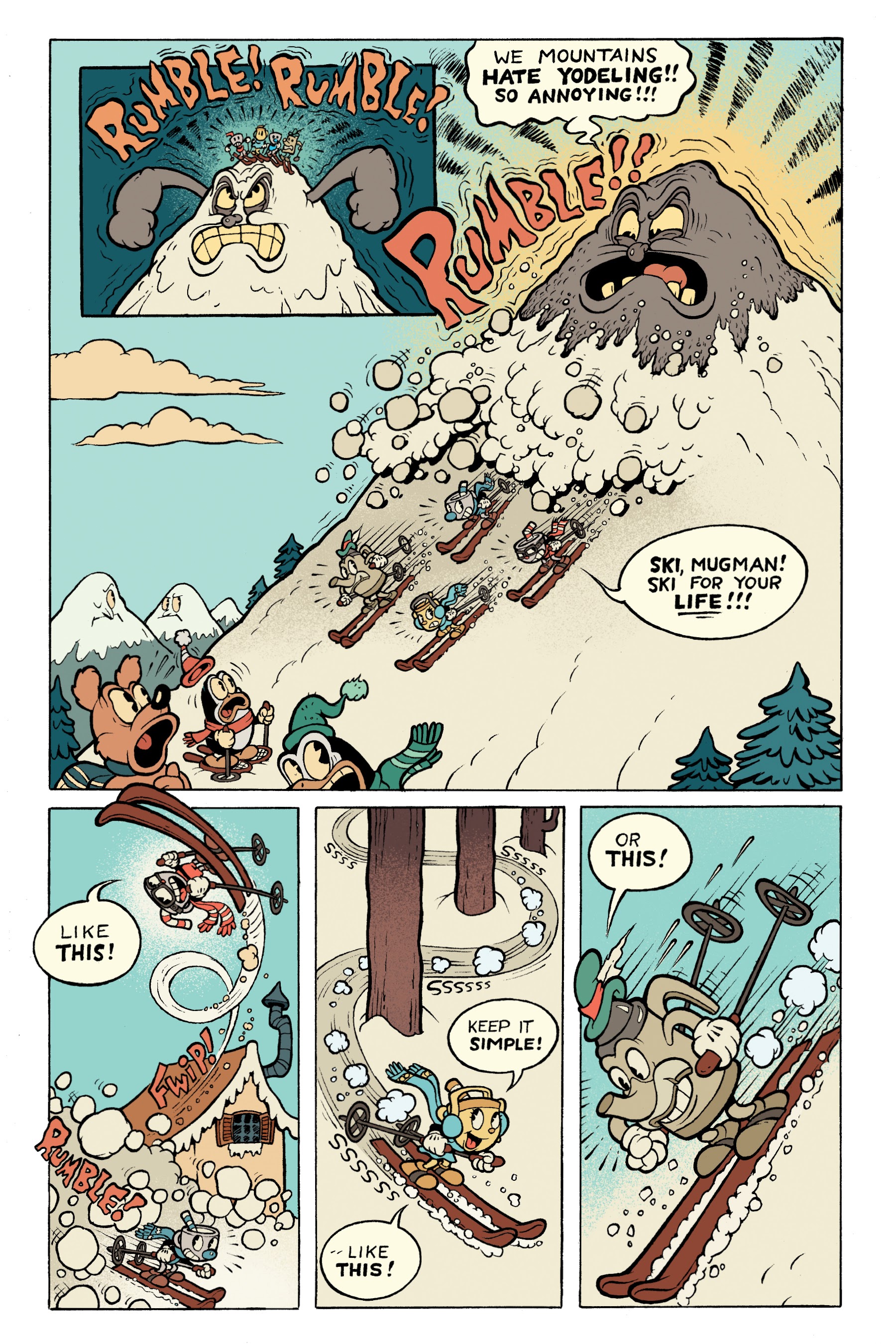 Read online Cuphead: Comic Capers & Curios comic -  Issue # TPB - 20