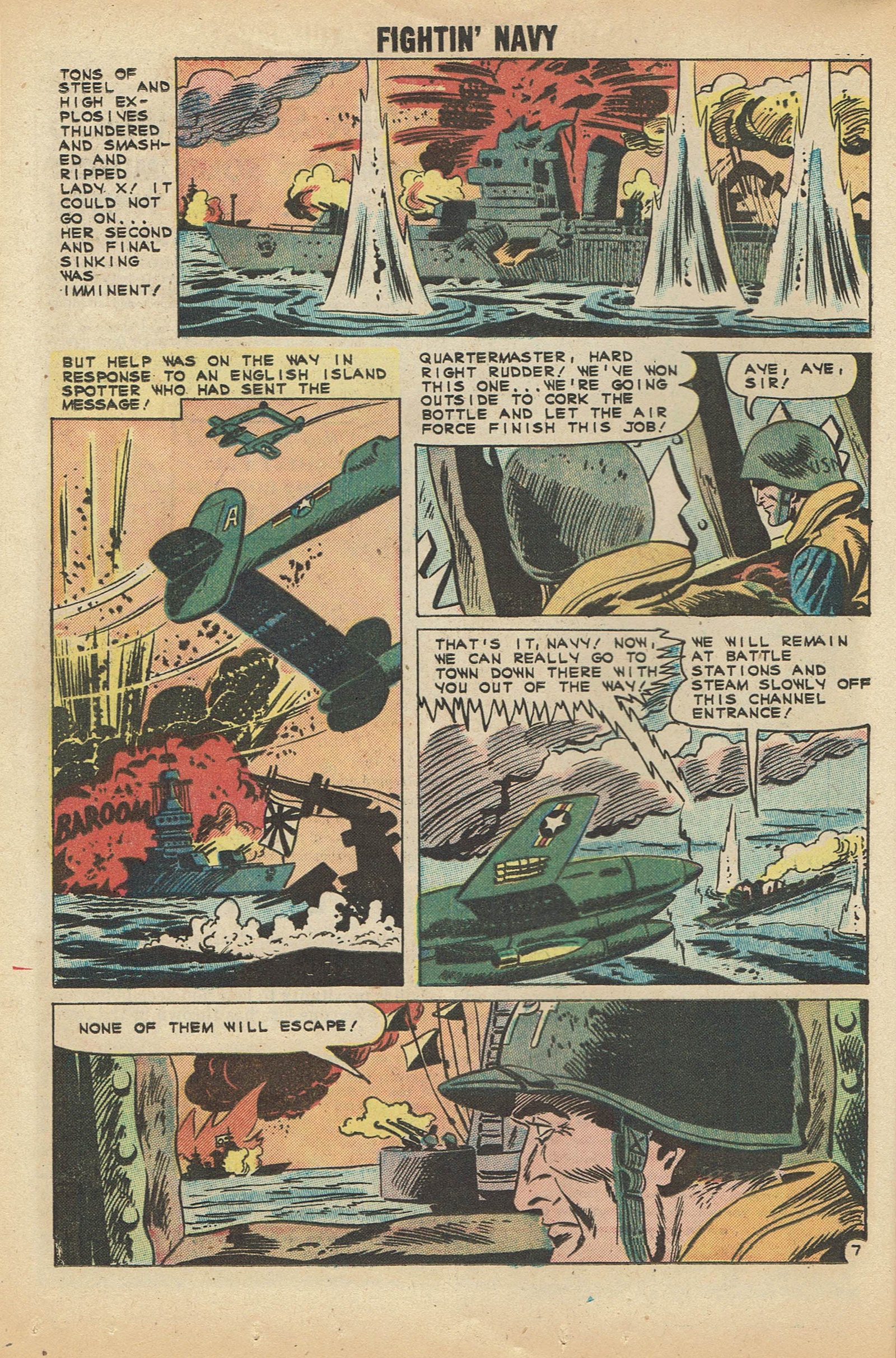 Read online Fightin' Navy comic -  Issue #97 - 16