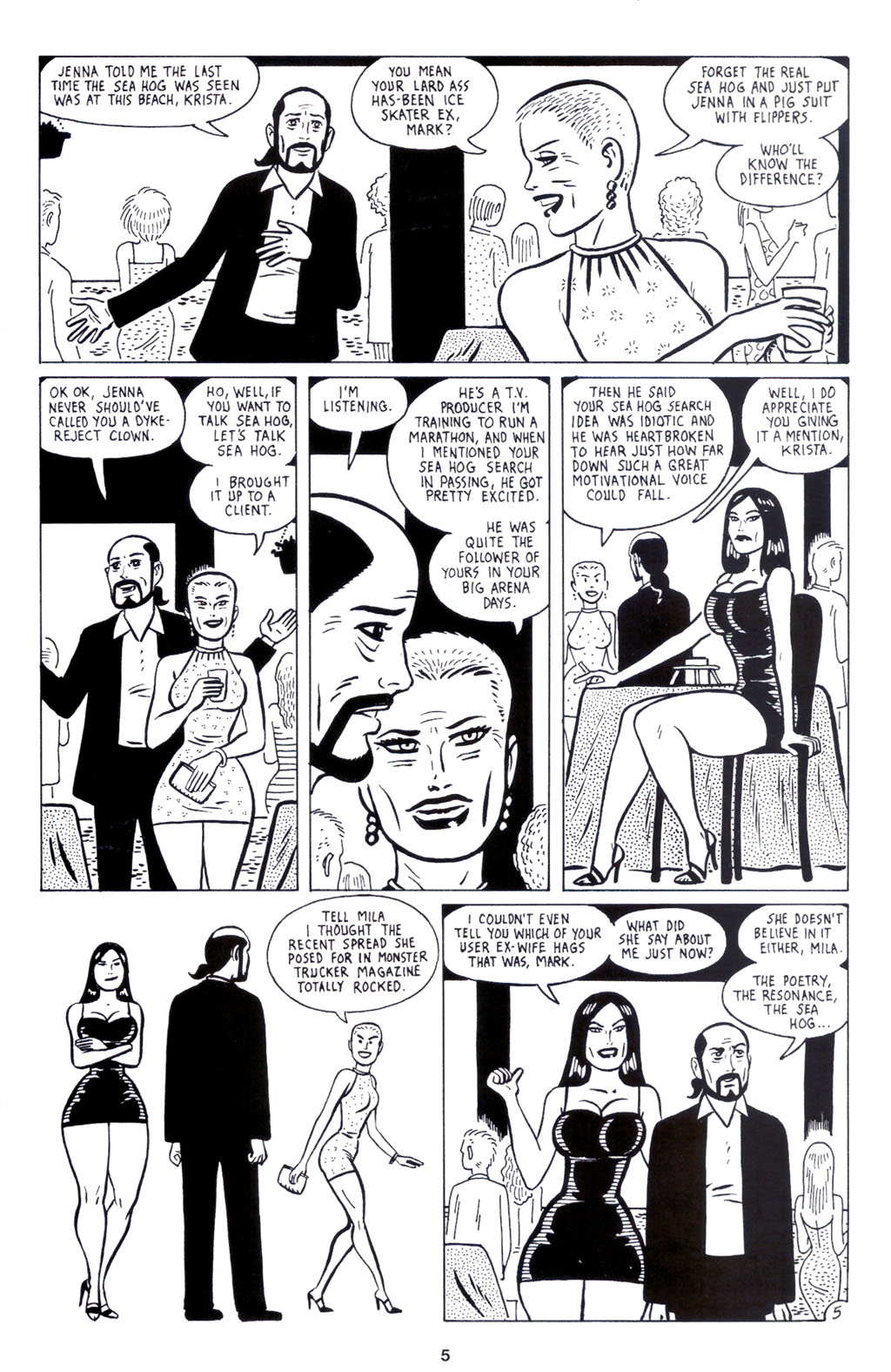 Read online Love and Rockets (2001) comic -  Issue #13 - 6