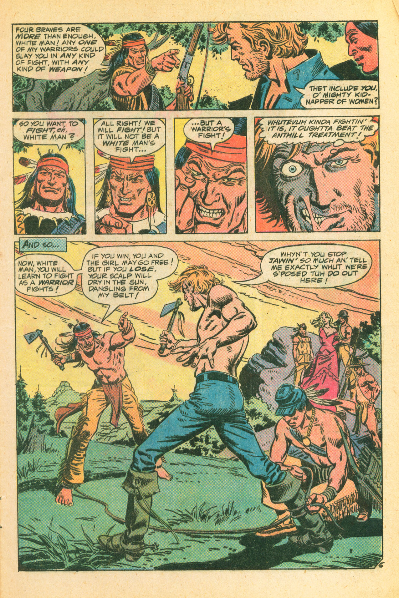 Read online Weird Western Tales (1972) comic -  Issue #33 - 6