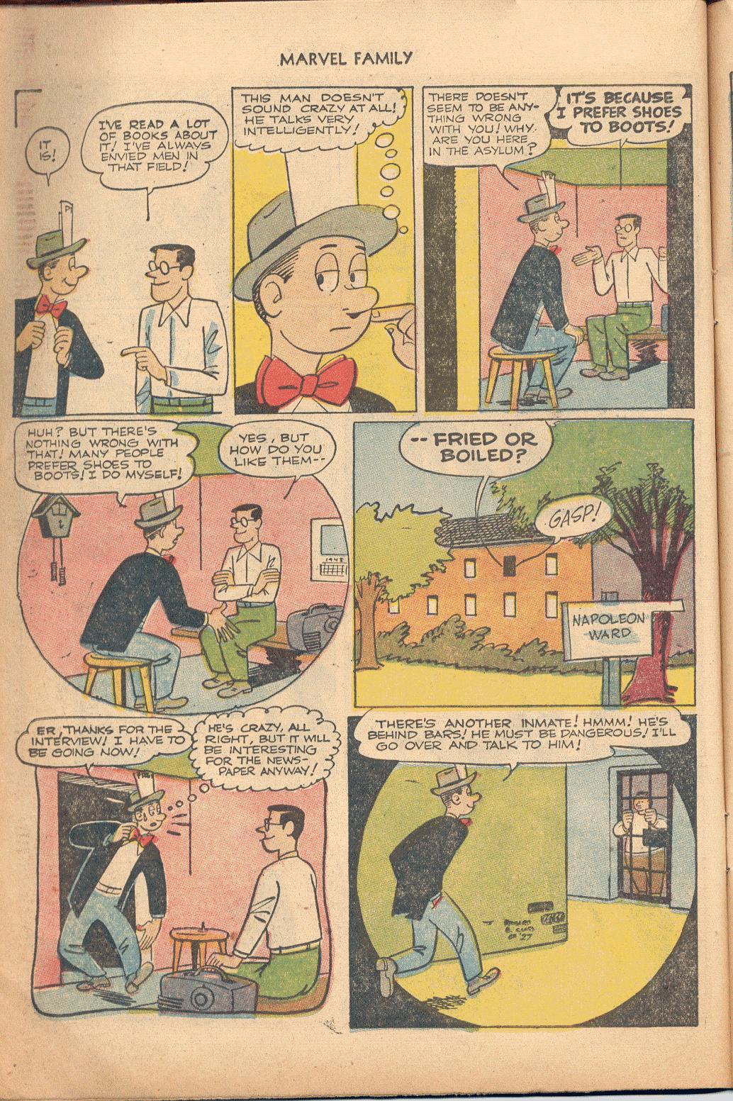 Read online The Marvel Family comic -  Issue #81 - 14