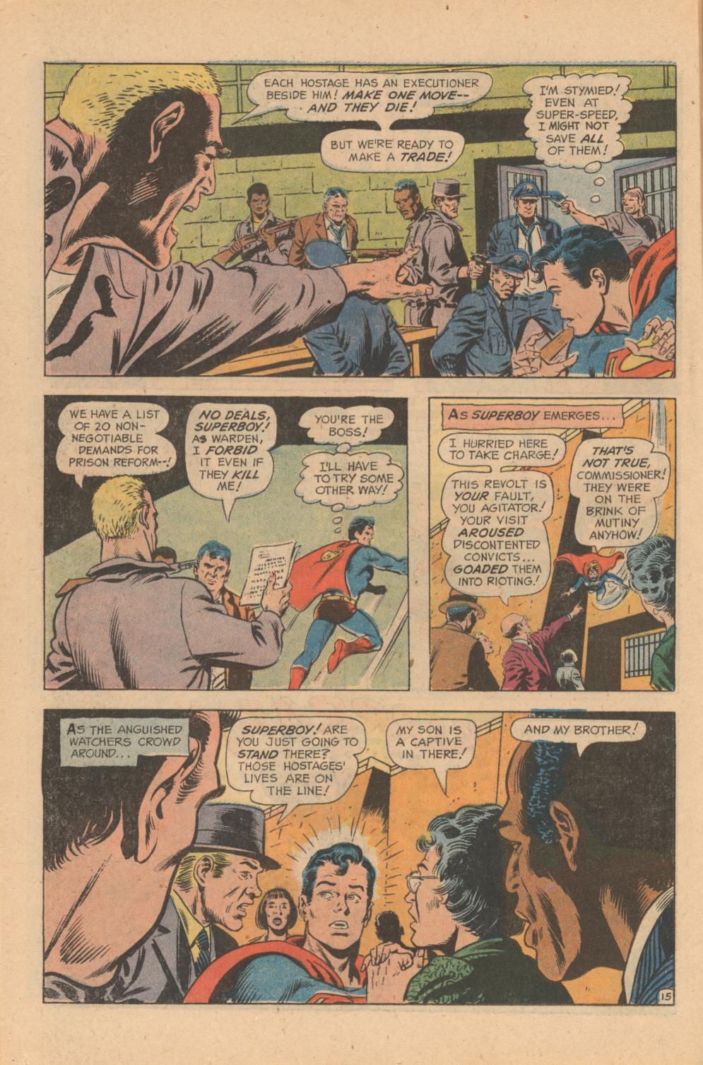 Read online Superboy (1949) comic -  Issue #186 - 16