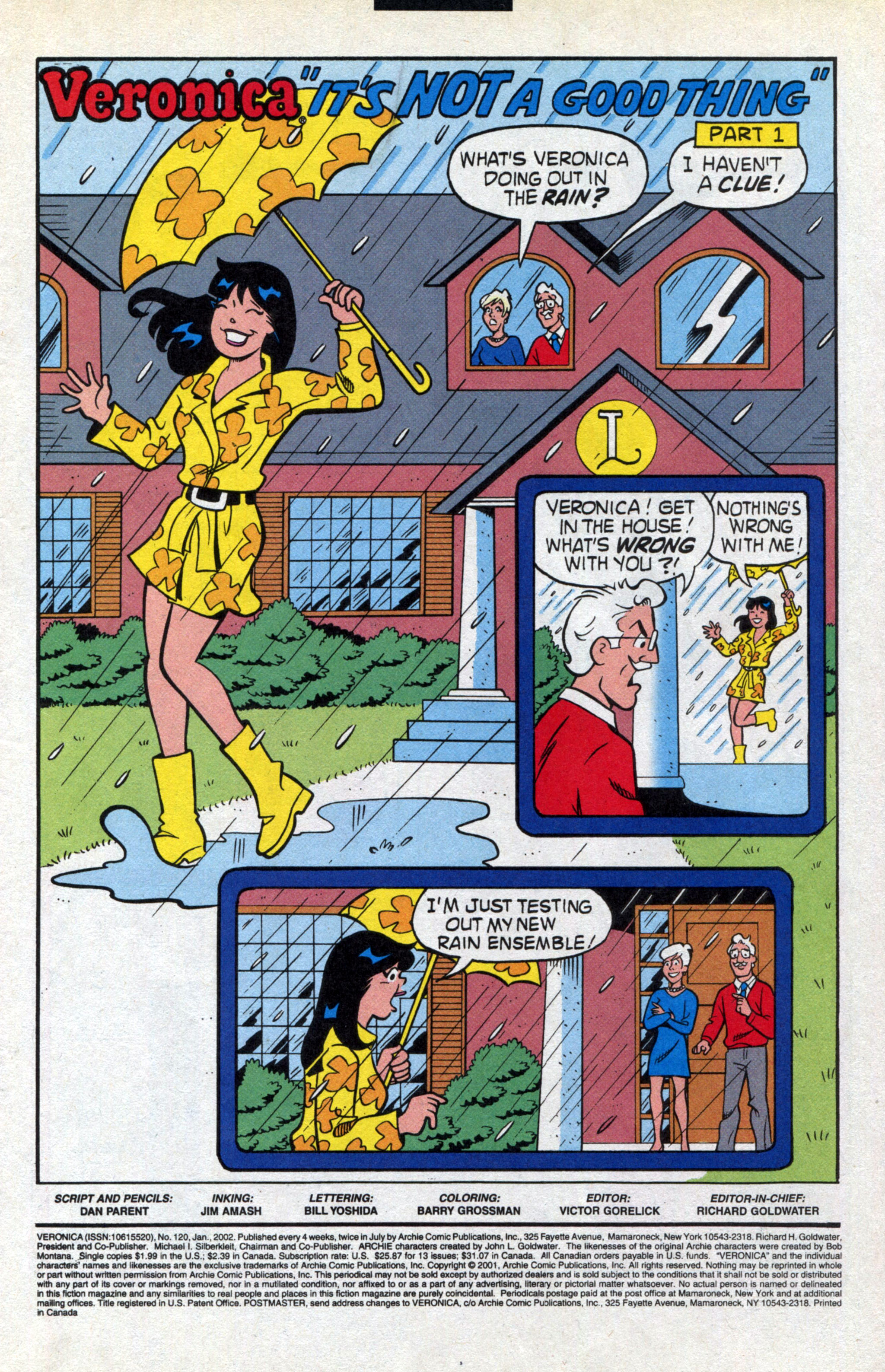 Read online Veronica comic -  Issue #120 - 3