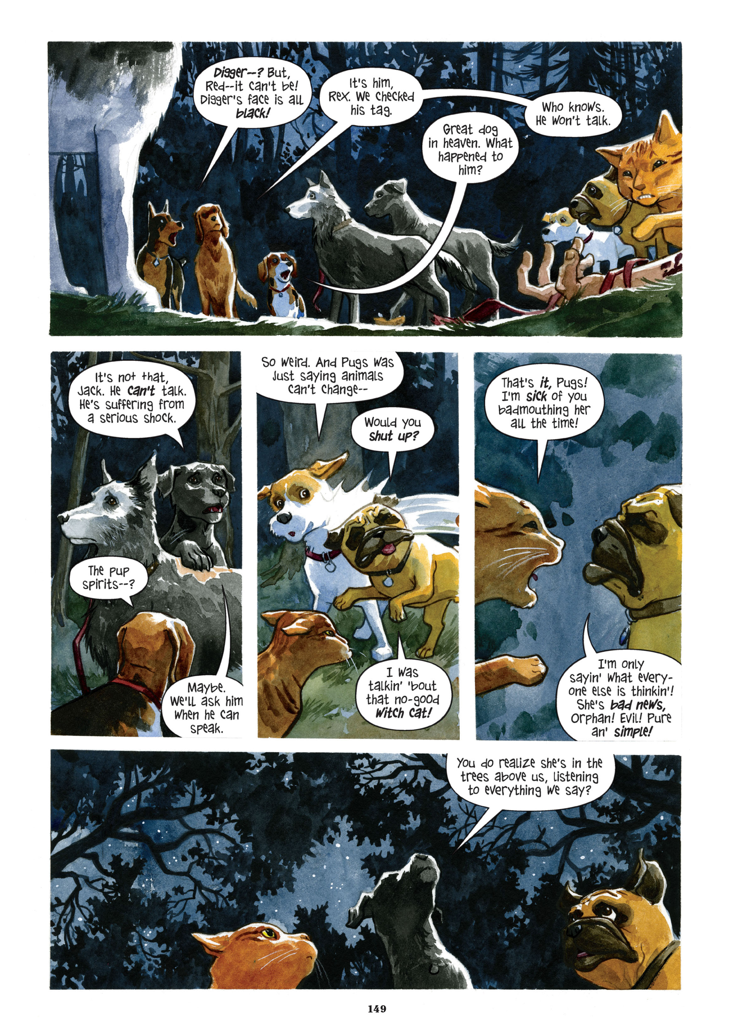 Read online Beasts of Burden: Animal Rites comic -  Issue # TPB - 144
