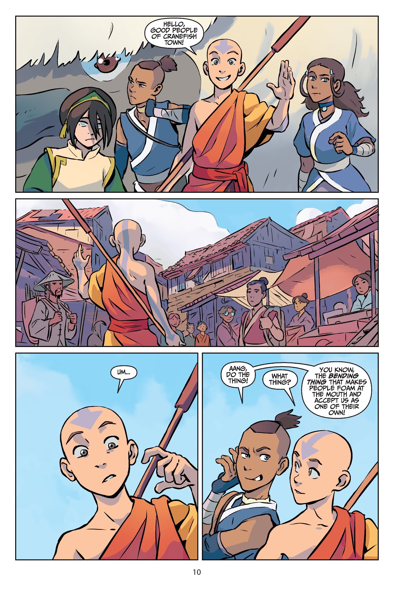 Read online Nickelodeon Avatar: The Last Airbender - Imbalance comic -  Issue # TPB 1 - 11