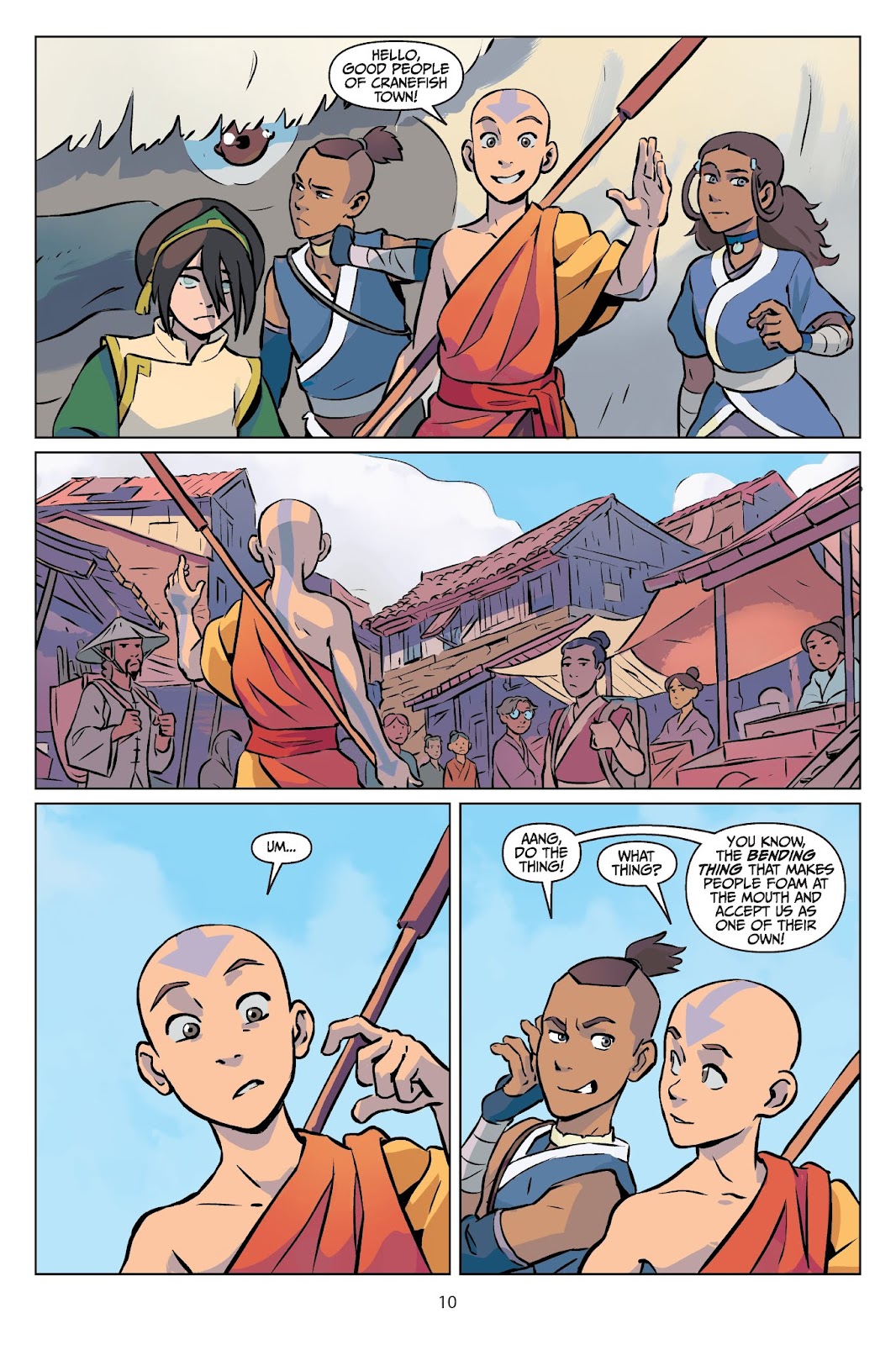 Nickelodeon Avatar: The Last Airbender - Imbalance issue TPB 1 - Page 11