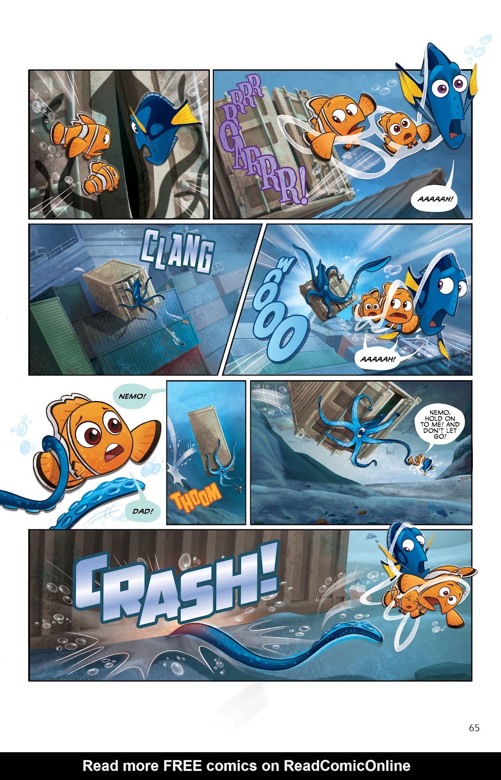 Disney/PIXAR Finding Nemo and Finding Dory: The Story of the Movies in Comics issue TPB - Page 65