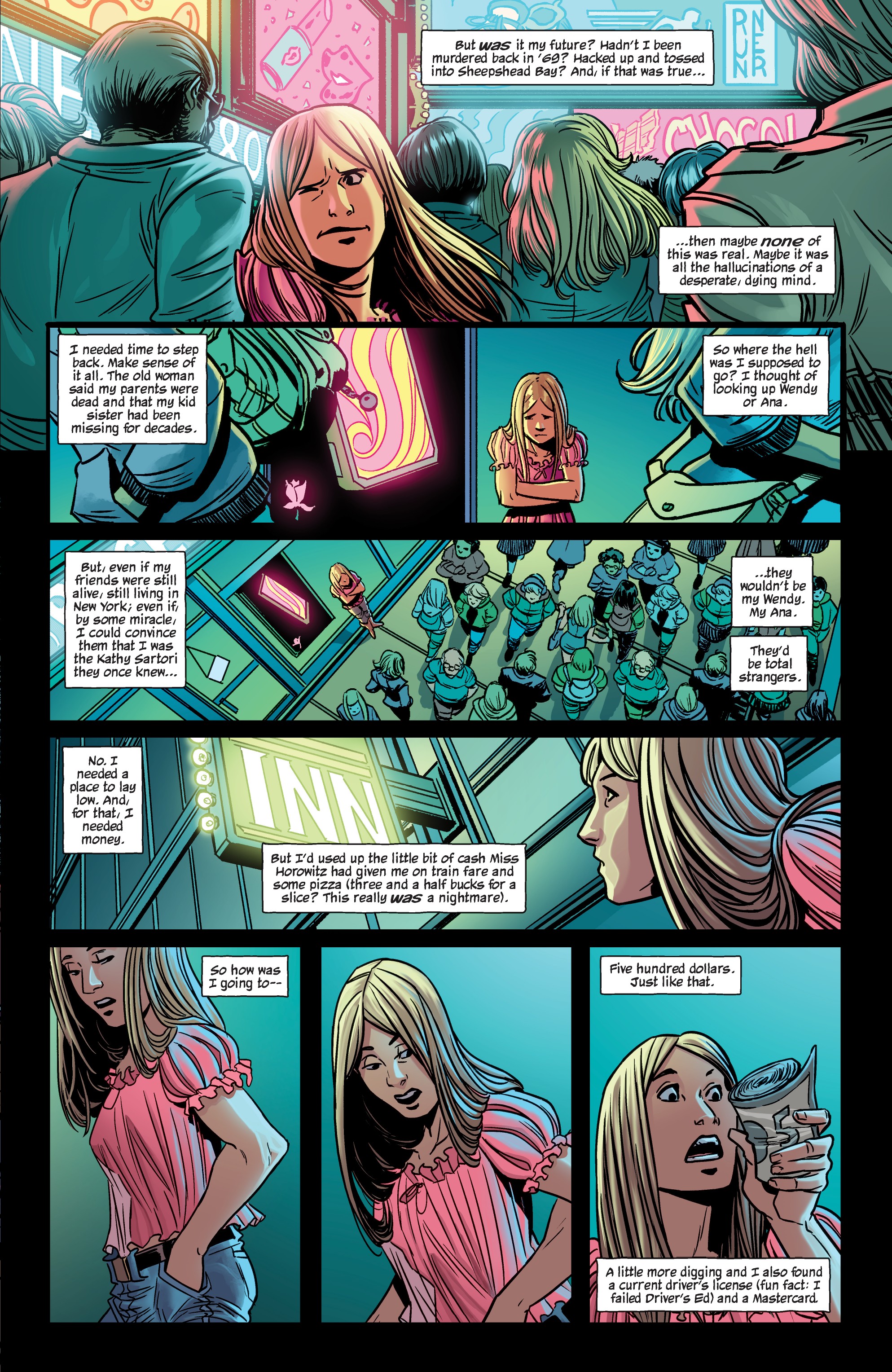 Read online The Girl In The Bay comic -  Issue #2 - 9