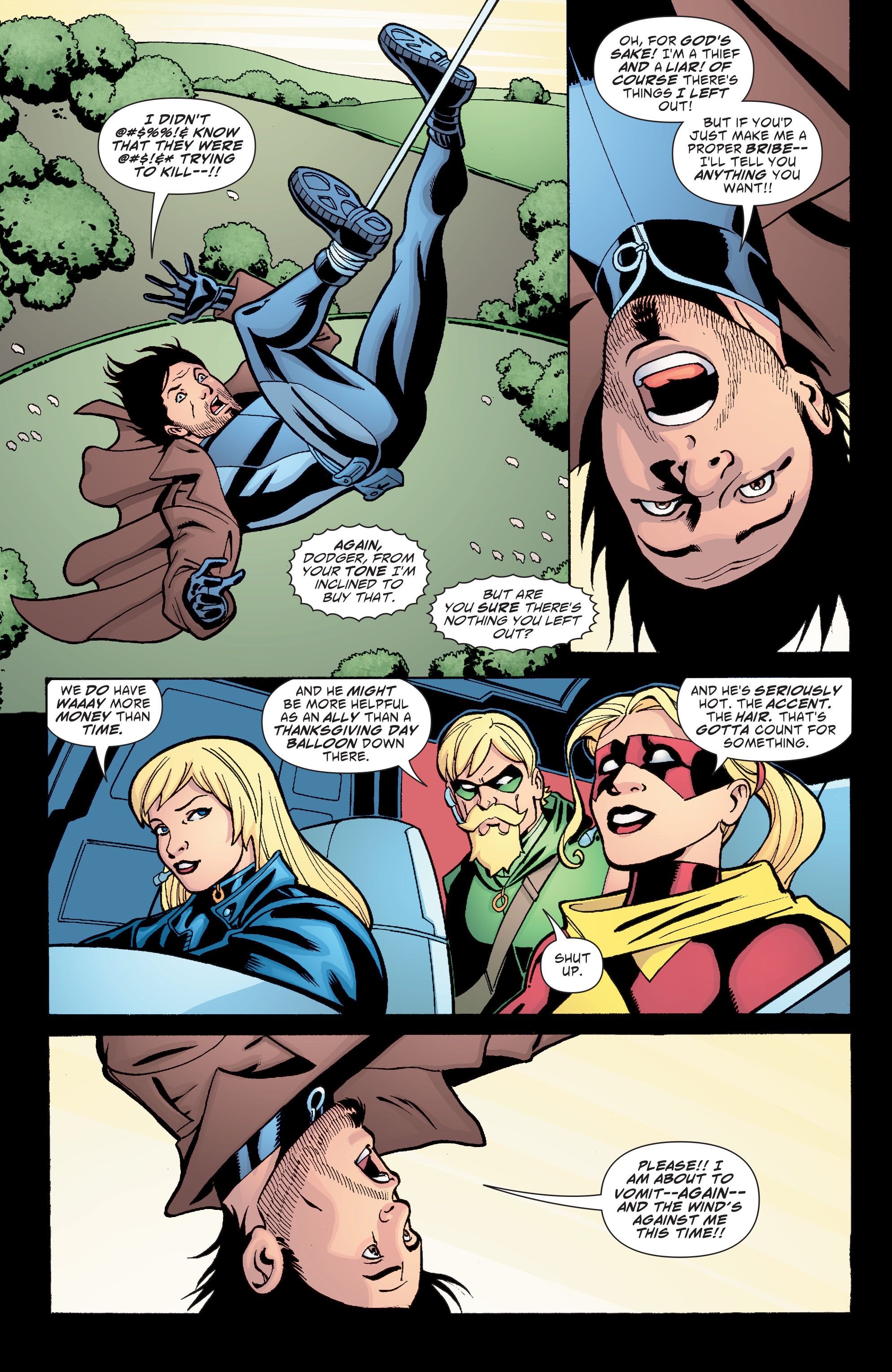 Read online Green Arrow/Black Canary comic -  Issue #8 - 7