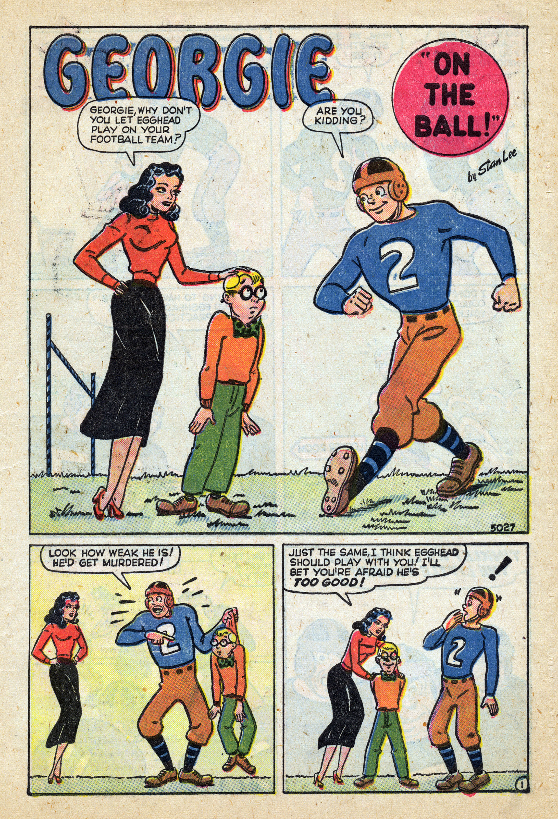 Read online Georgie Comics (1949) comic -  Issue #24 - 13