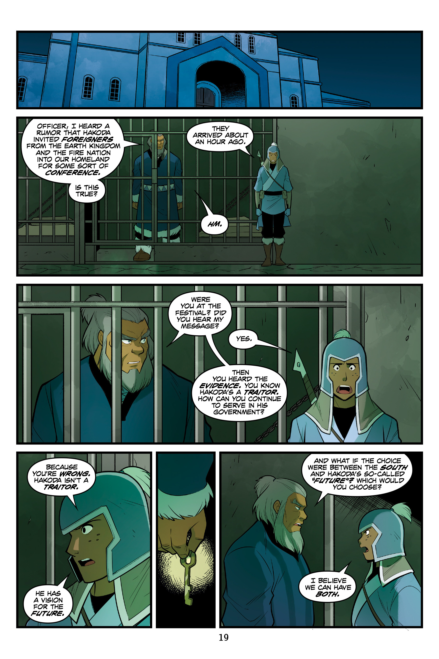 Read online Nickelodeon Avatar: The Last Airbender - North and South comic -  Issue #3 - 20