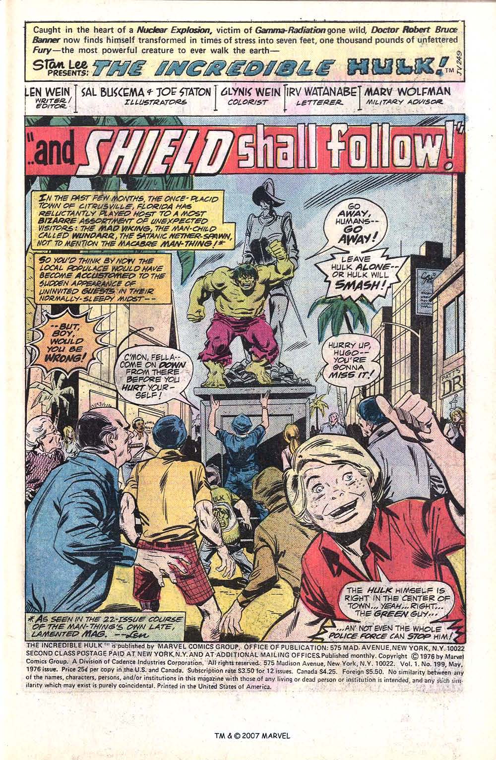 Read online The Incredible Hulk (1968) comic -  Issue #199 - 3