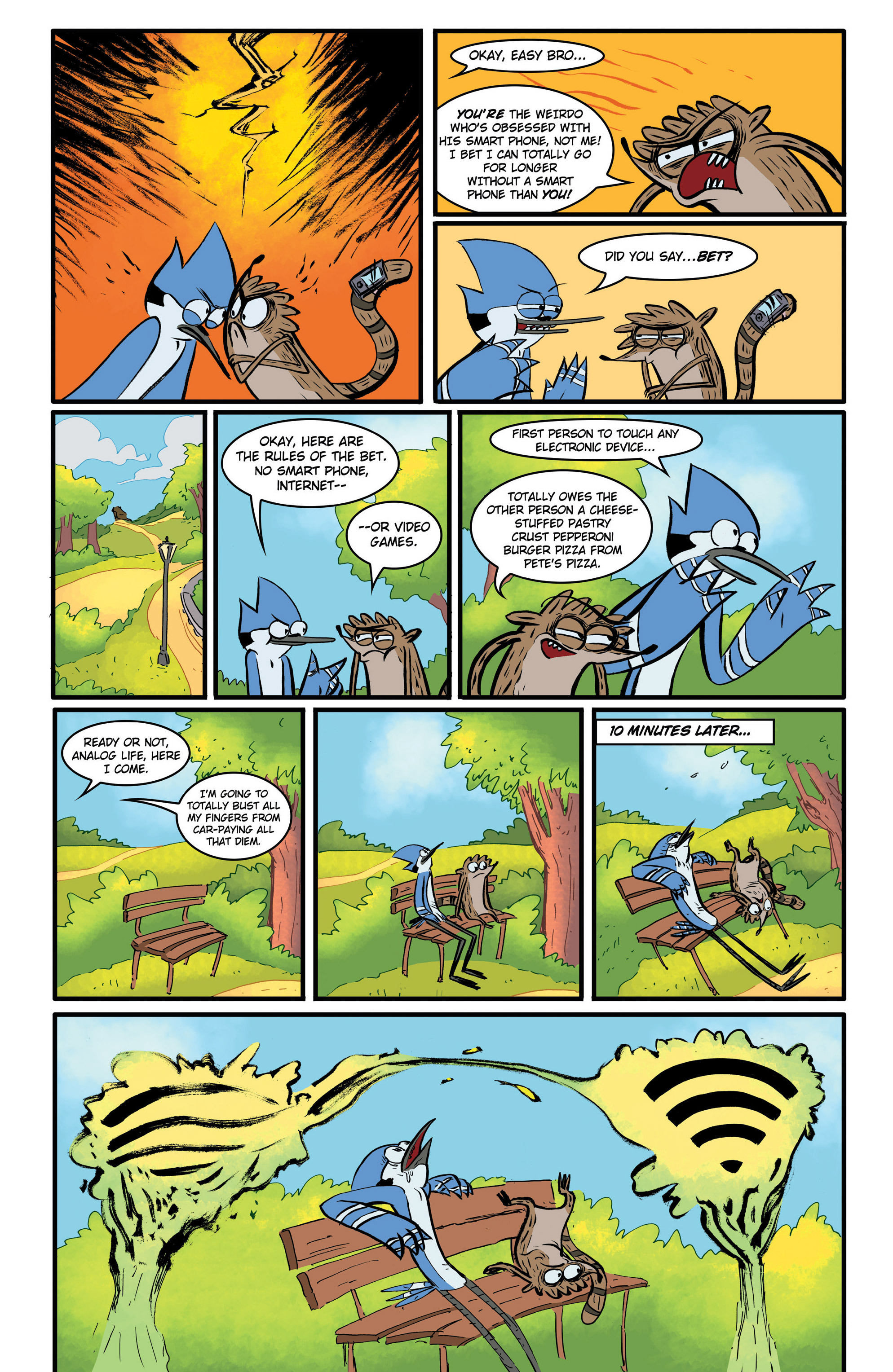 Read online Regular Show comic -  Issue # _Annual 1 - 10