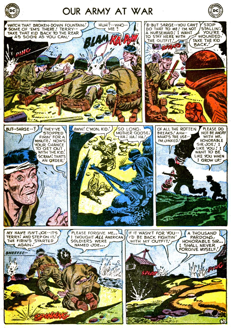 Read online Our Army at War (1952) comic -  Issue #6 - 30
