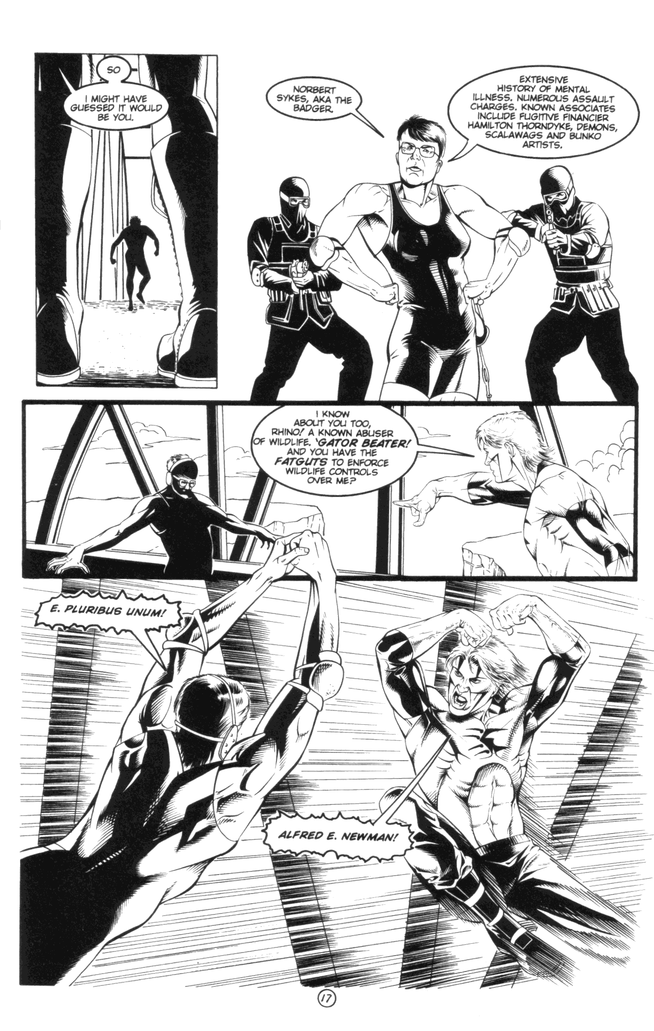 Read online The Badger (1997) comic -  Issue #6 - 19